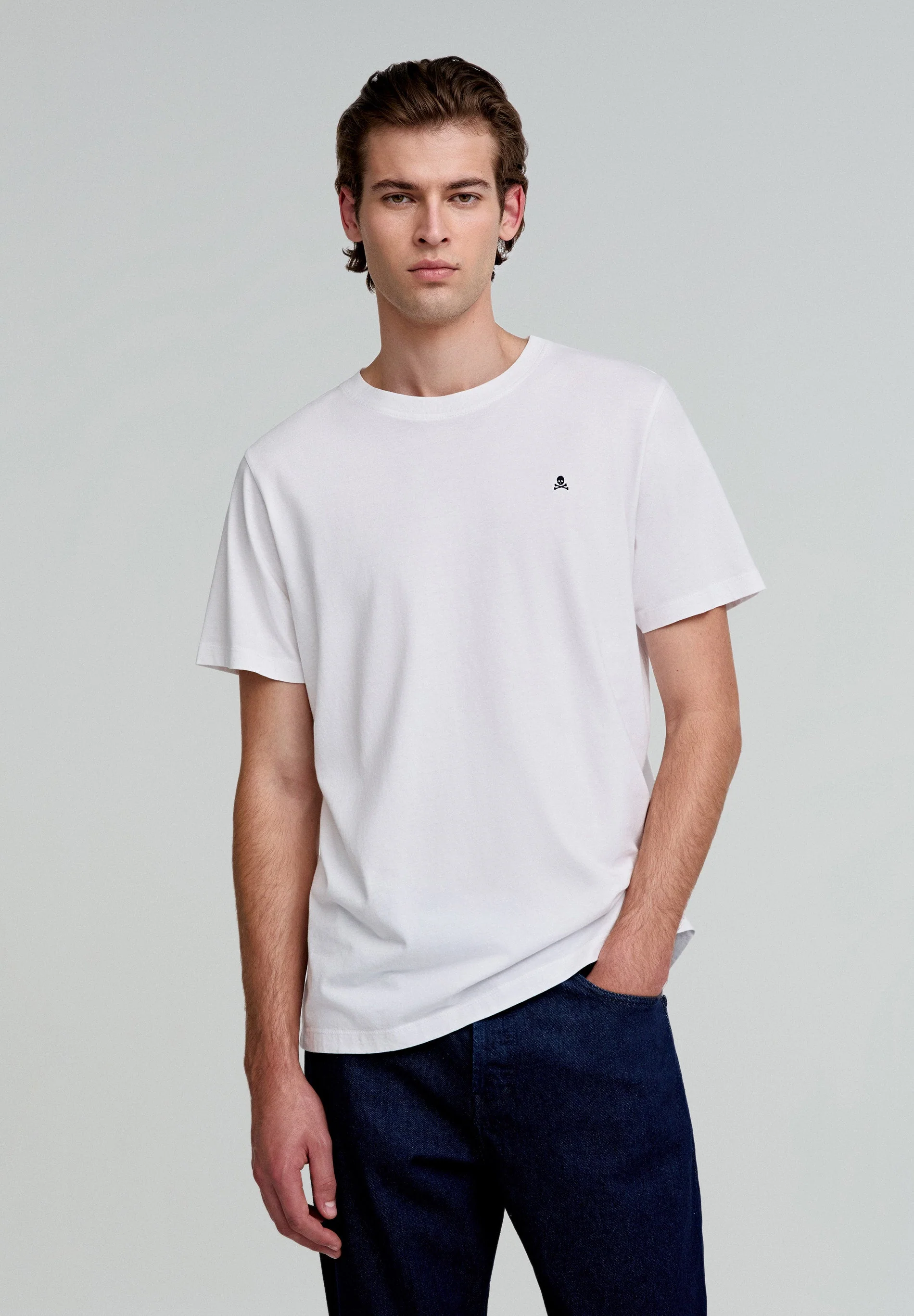 BASIC SKULL T-SHIRT