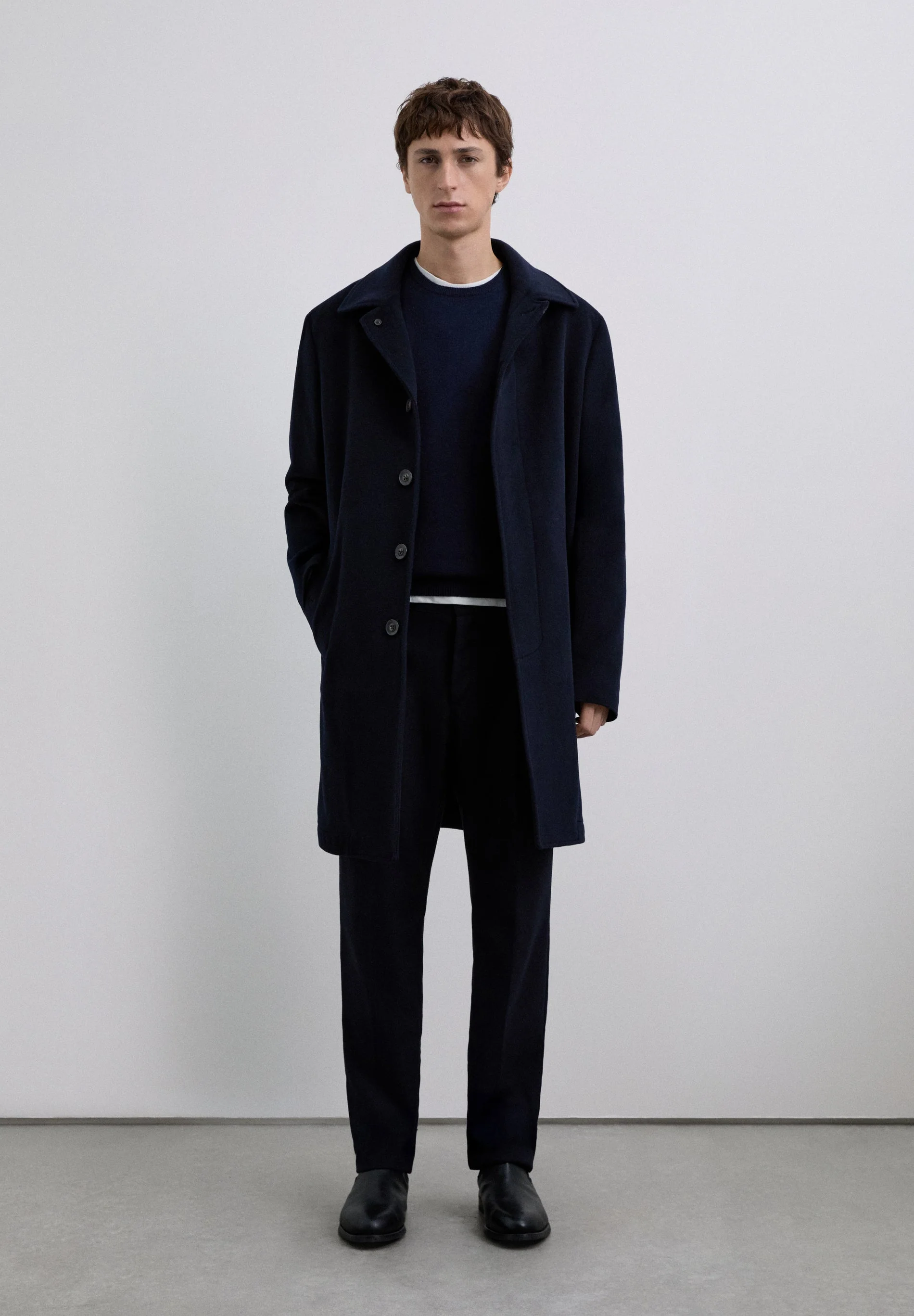 100% CASHMERE CREW NECK SWEATER - Image 4