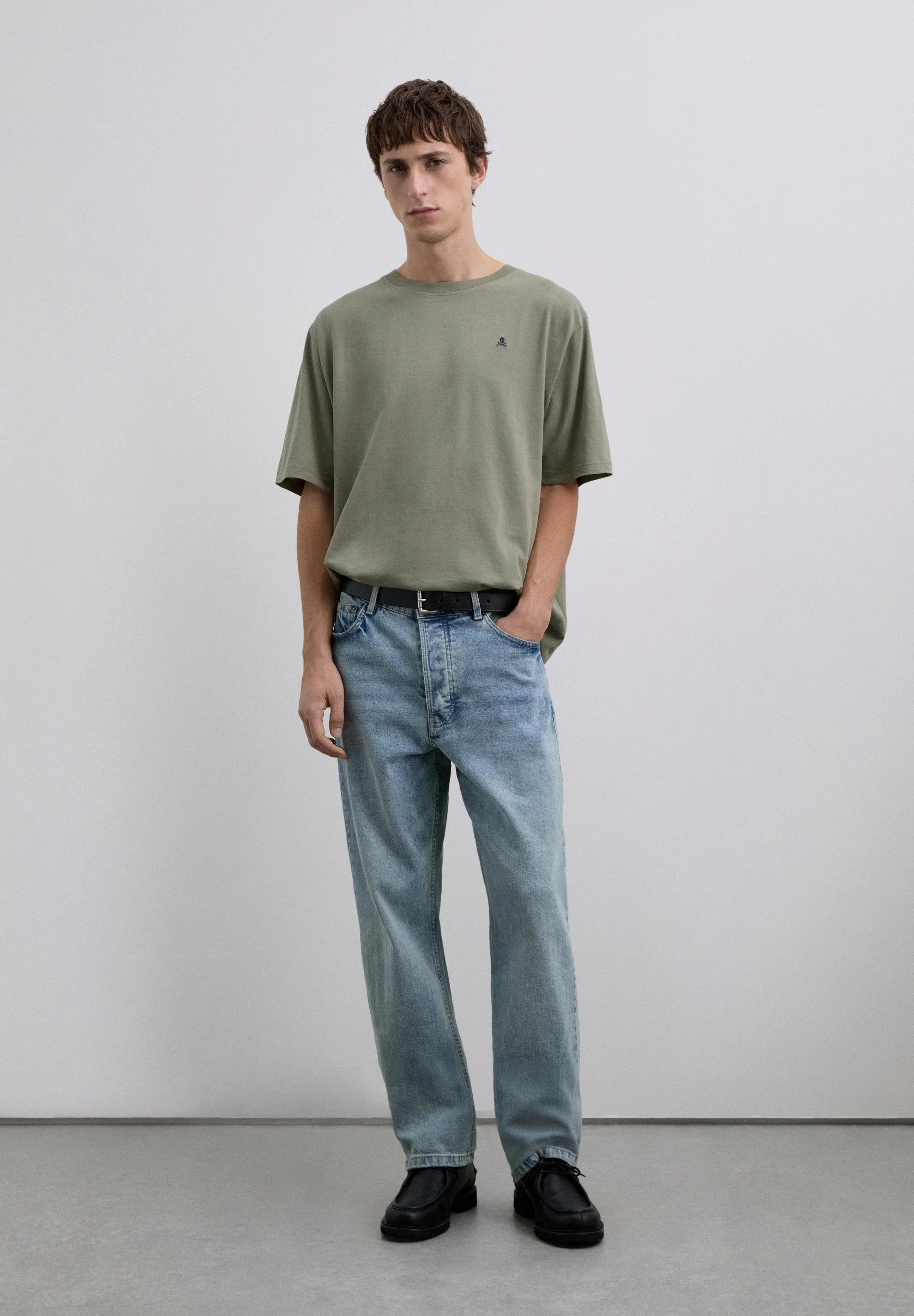 SCNOS SKULL RELAXED TEE - Image 2