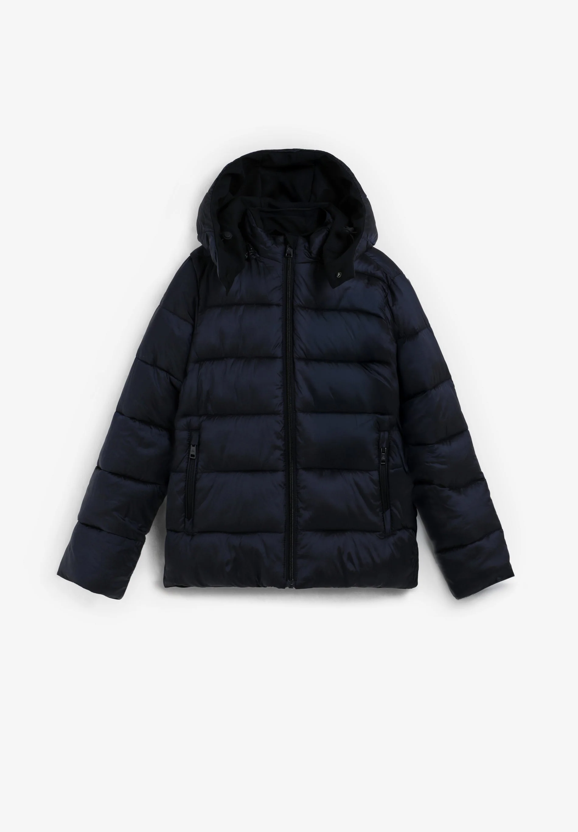 JACKET WITH DETACHABLE HOOD AND LOGO - Image 4
