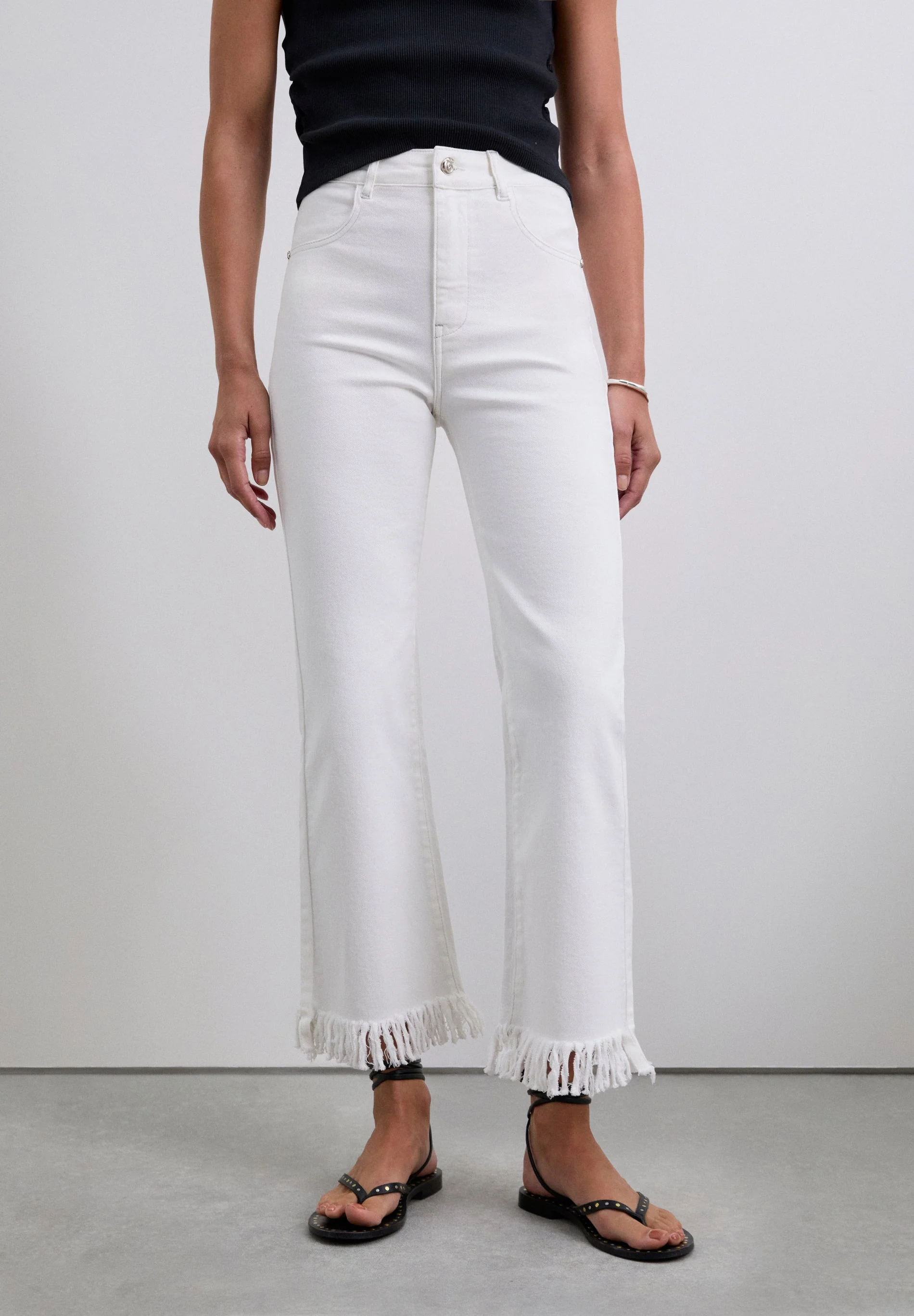 RIVET SHELL DENIM PANT - Image 2