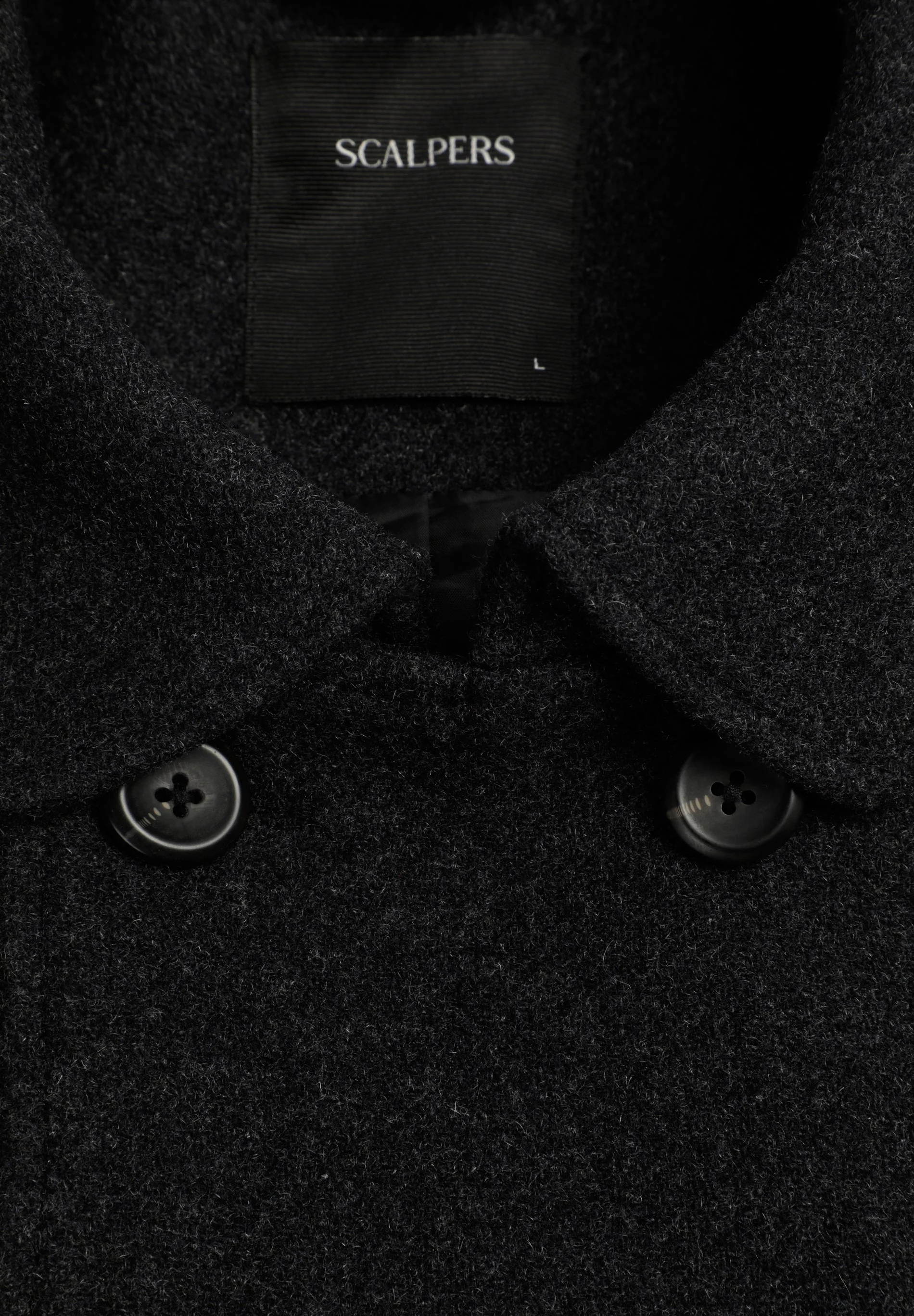 DOUBLE-BREASTED WOOL COAT - Image 8