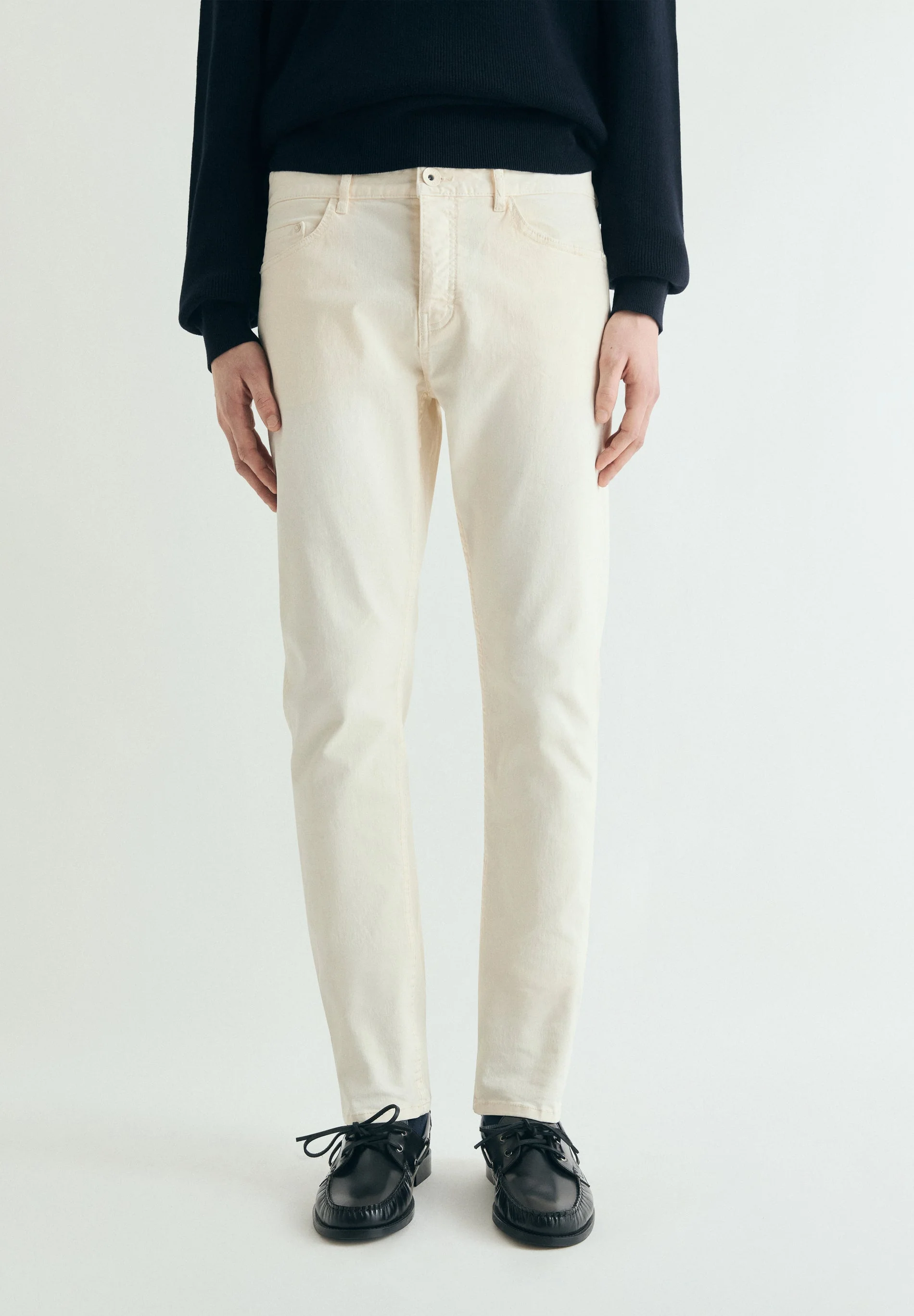 COTTON CHINO TROUSERS - Image 3