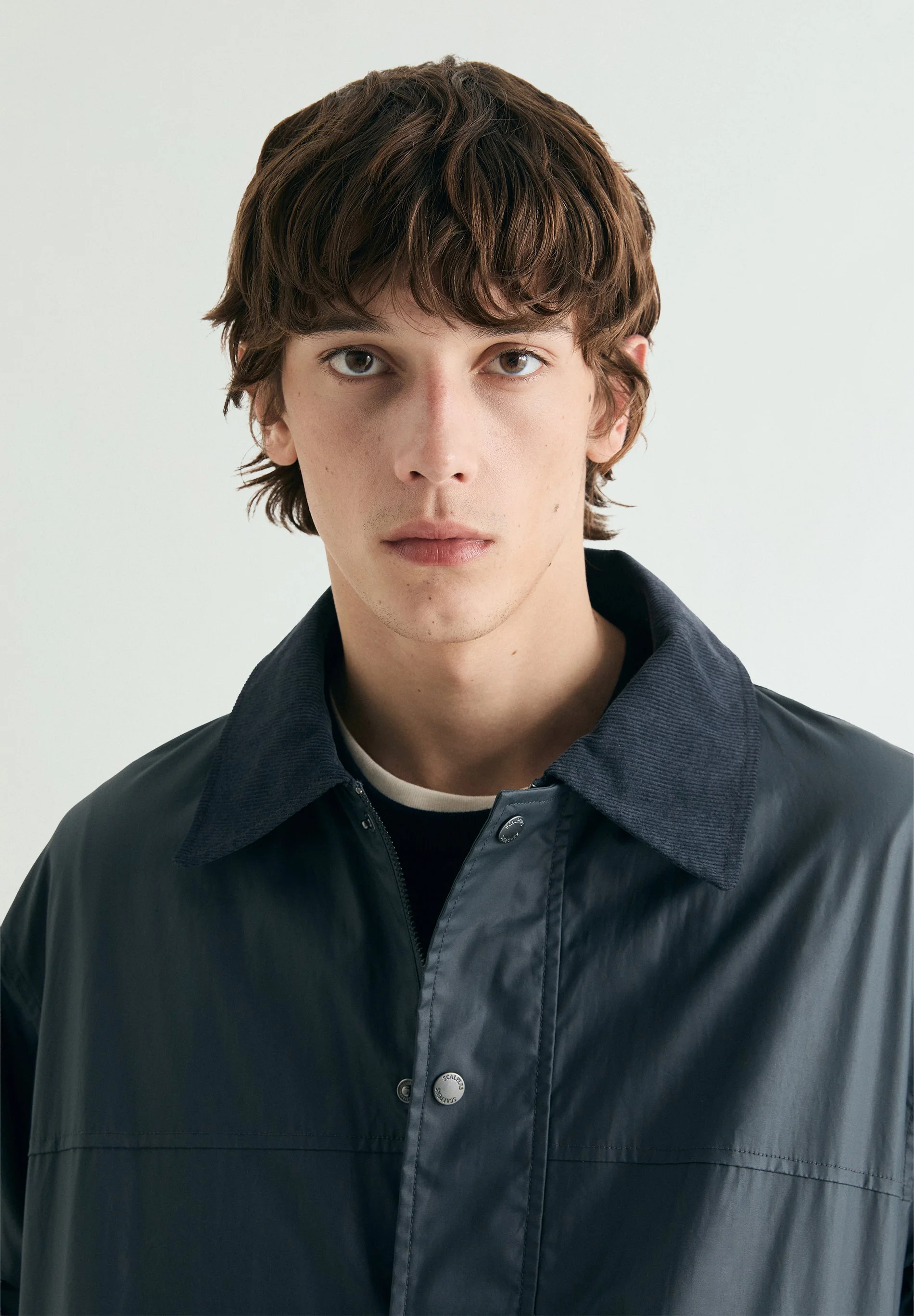 WAXED JACKET WITH SNAP BUTTONS - Image 5