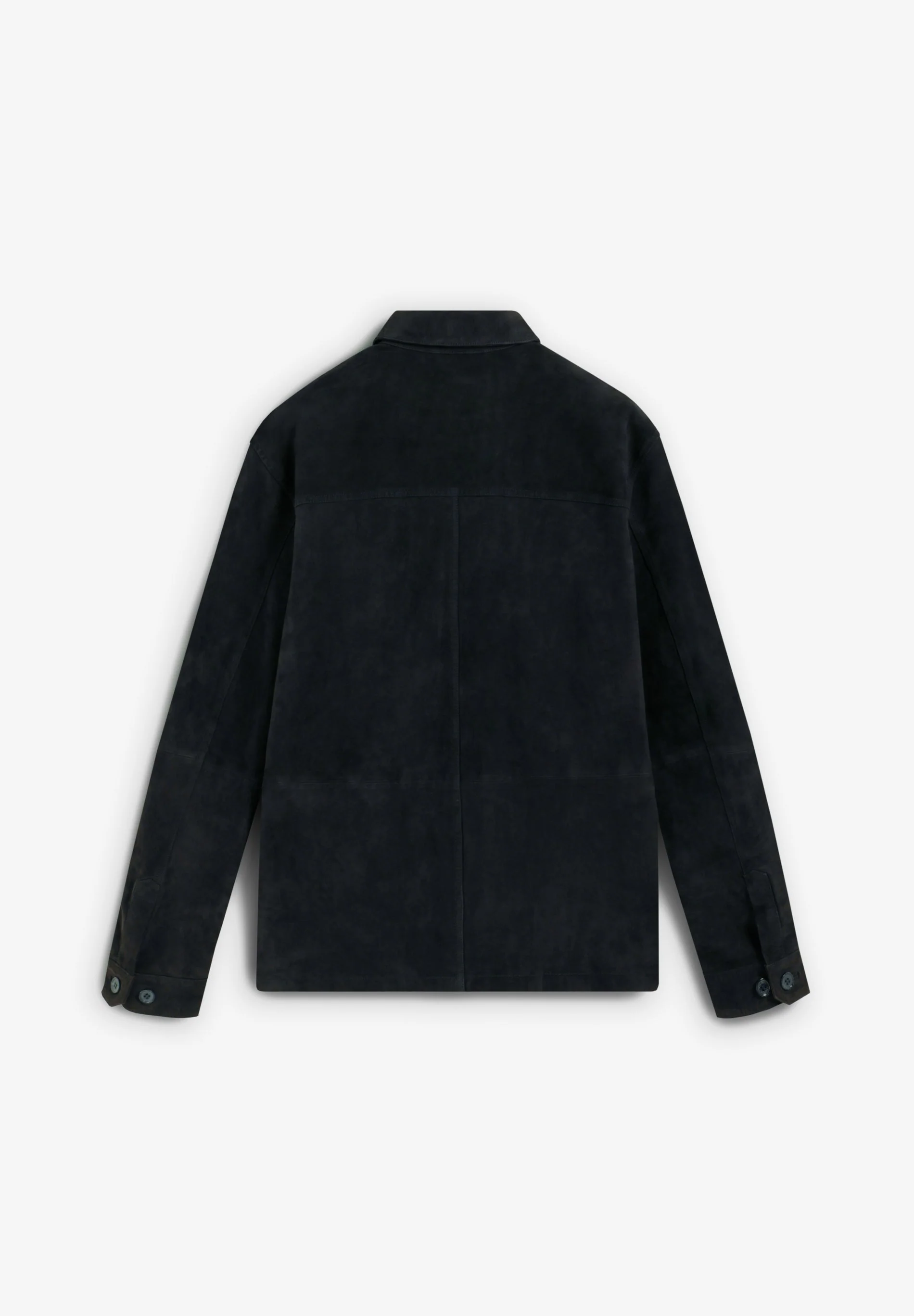 SUEDE OVERSHIRT WITH POCKETS - Image 8