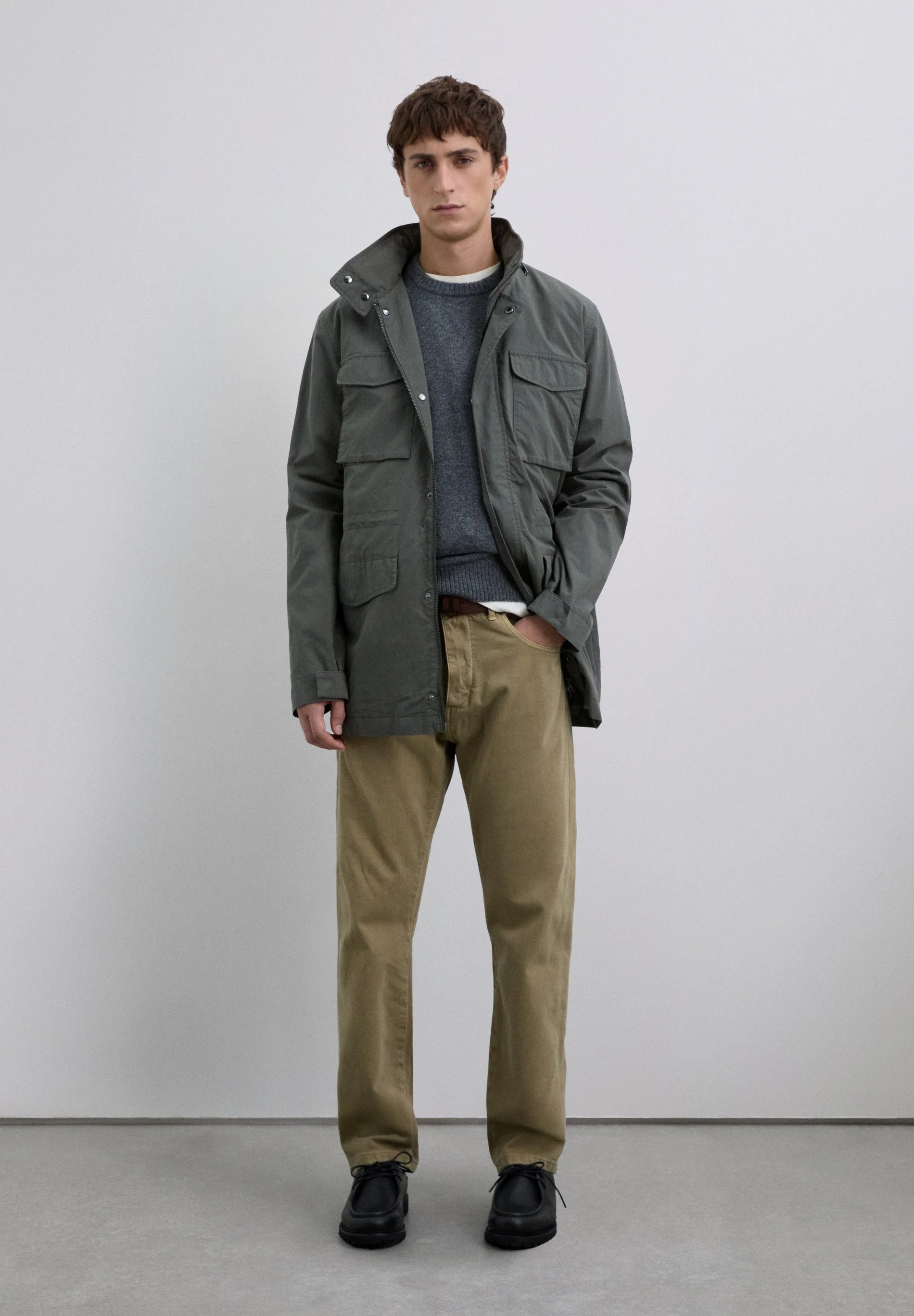 MILITARY PARKA WITH LOGO - Image 2