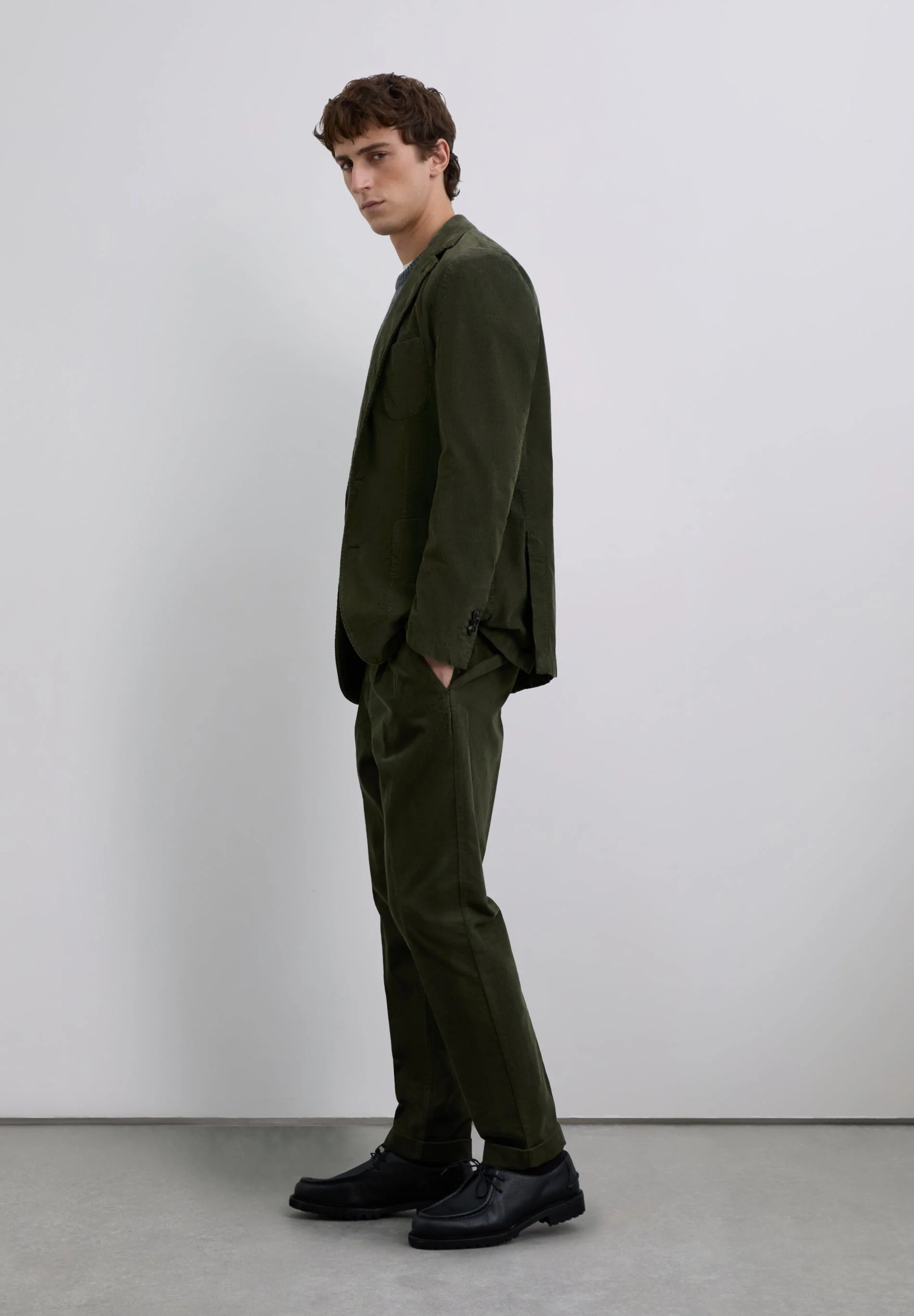CORDUROY CHINO TROUSERS - Image 2