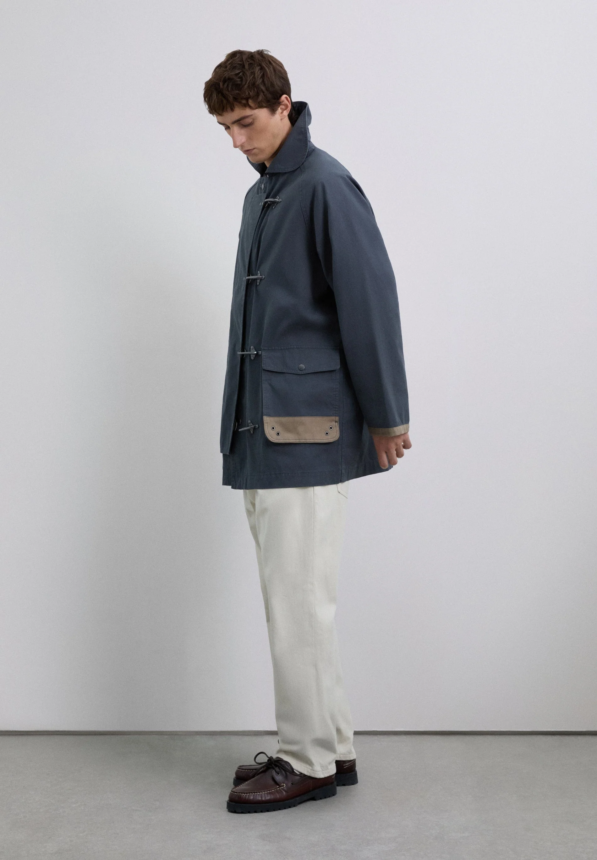 OVERSIZE JACKET WITH TOGGLES - Image 3