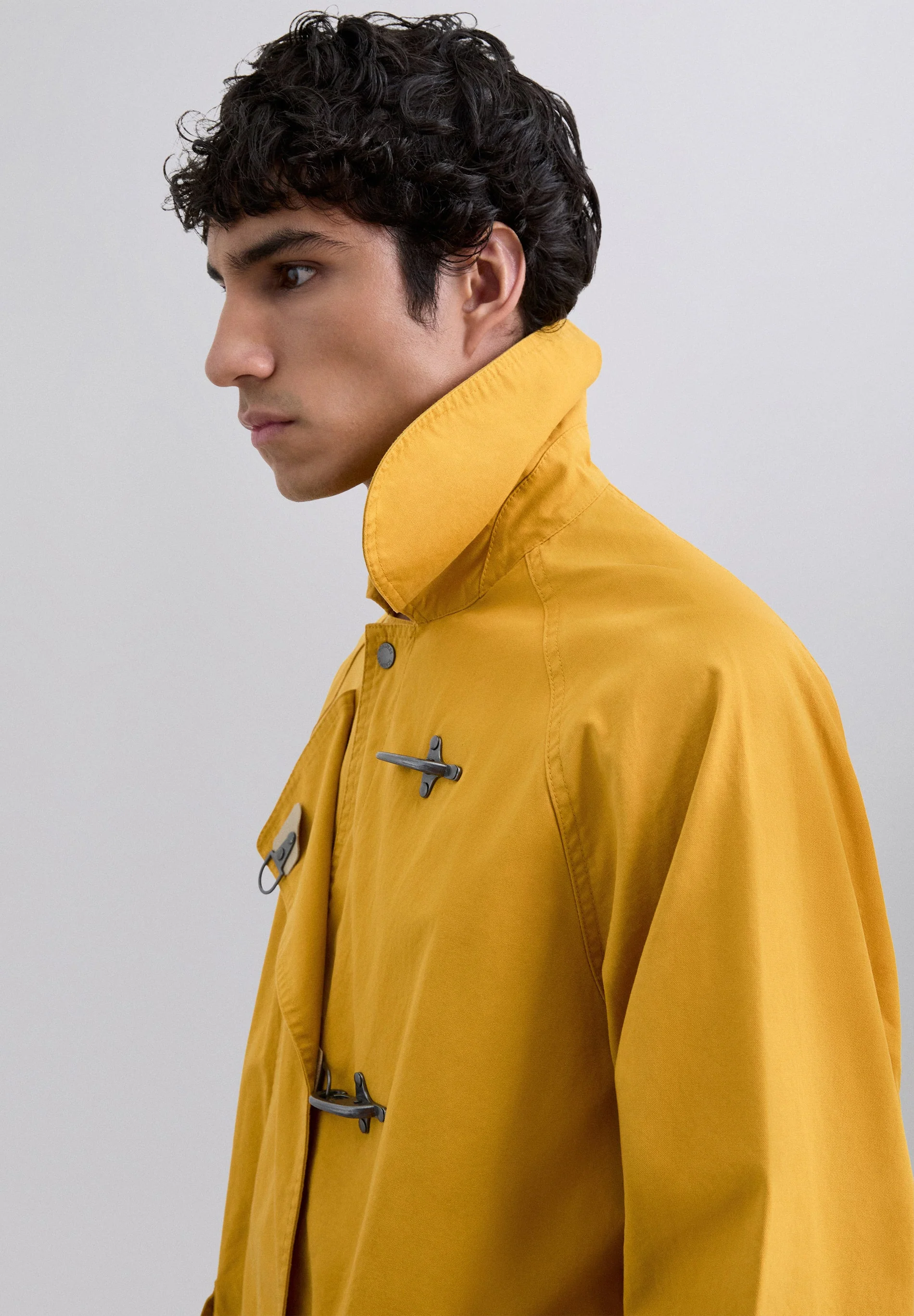 OVERSIZE JACKET WITH TOGGLES - Image 4