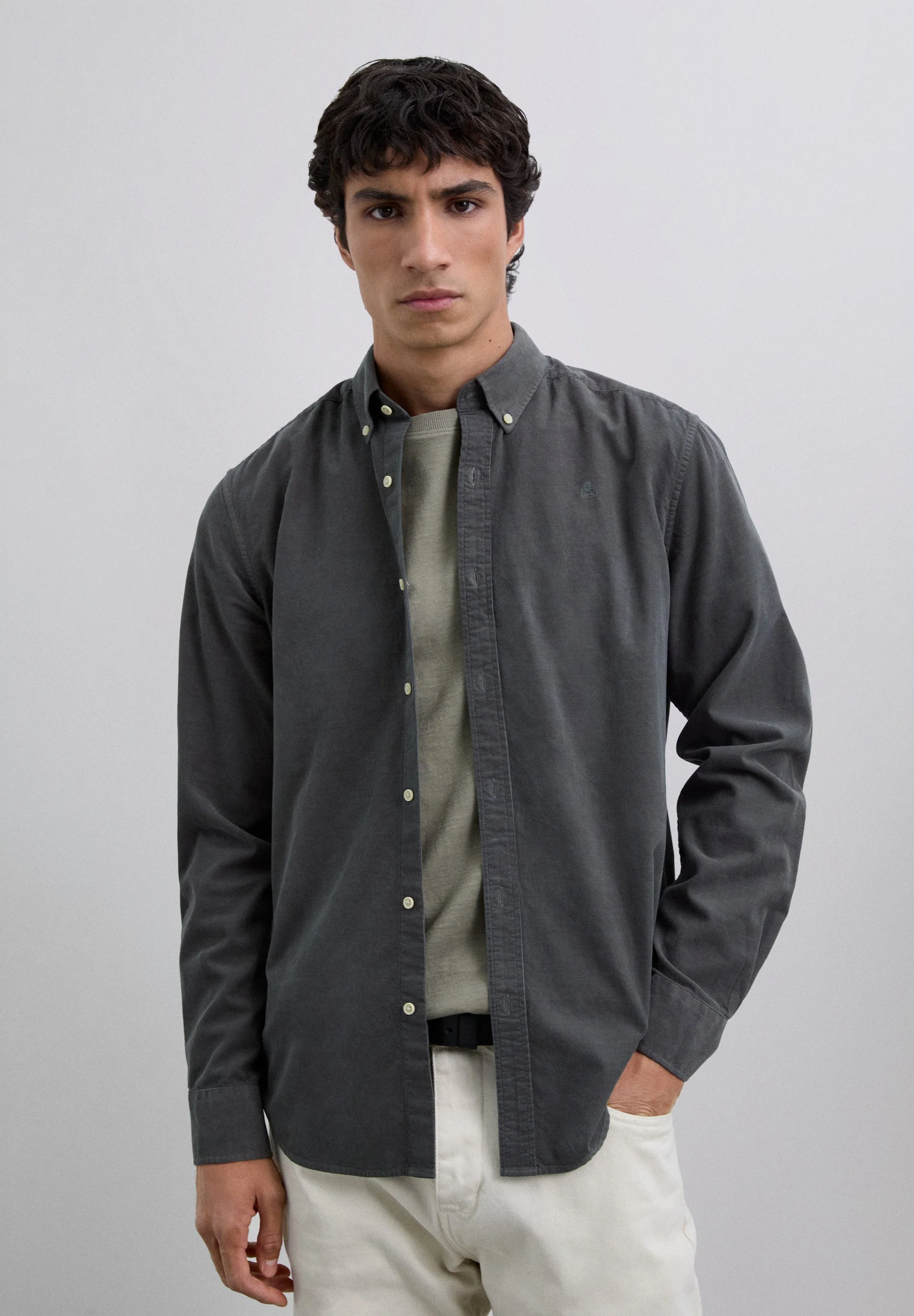 MICRO-CORDUROY SKULL SHIRT - Image 2