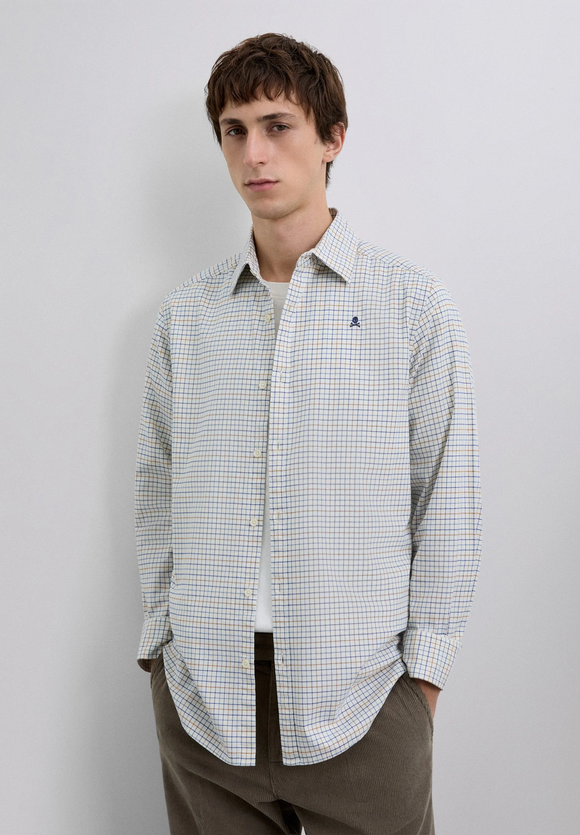 CHECK PRINT SHIRT