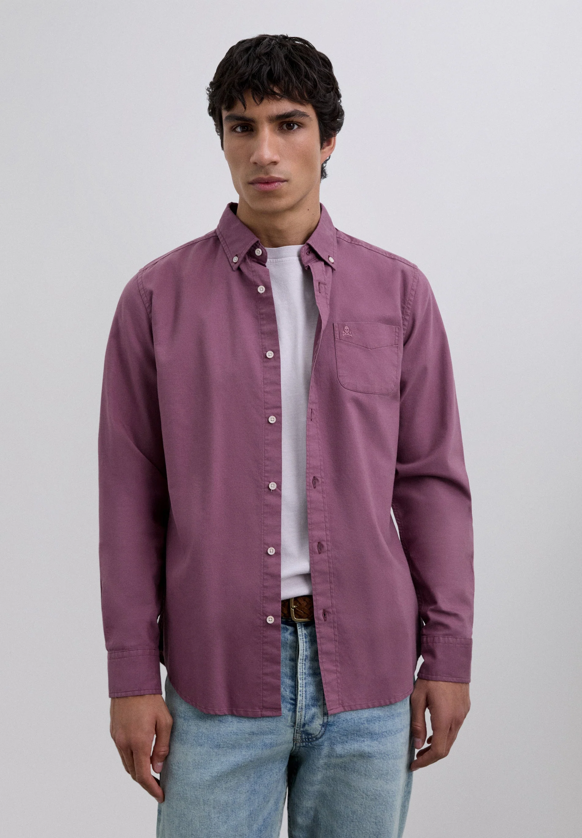 OXFORD SHIRT WITH LOGO POCKET - Image 2