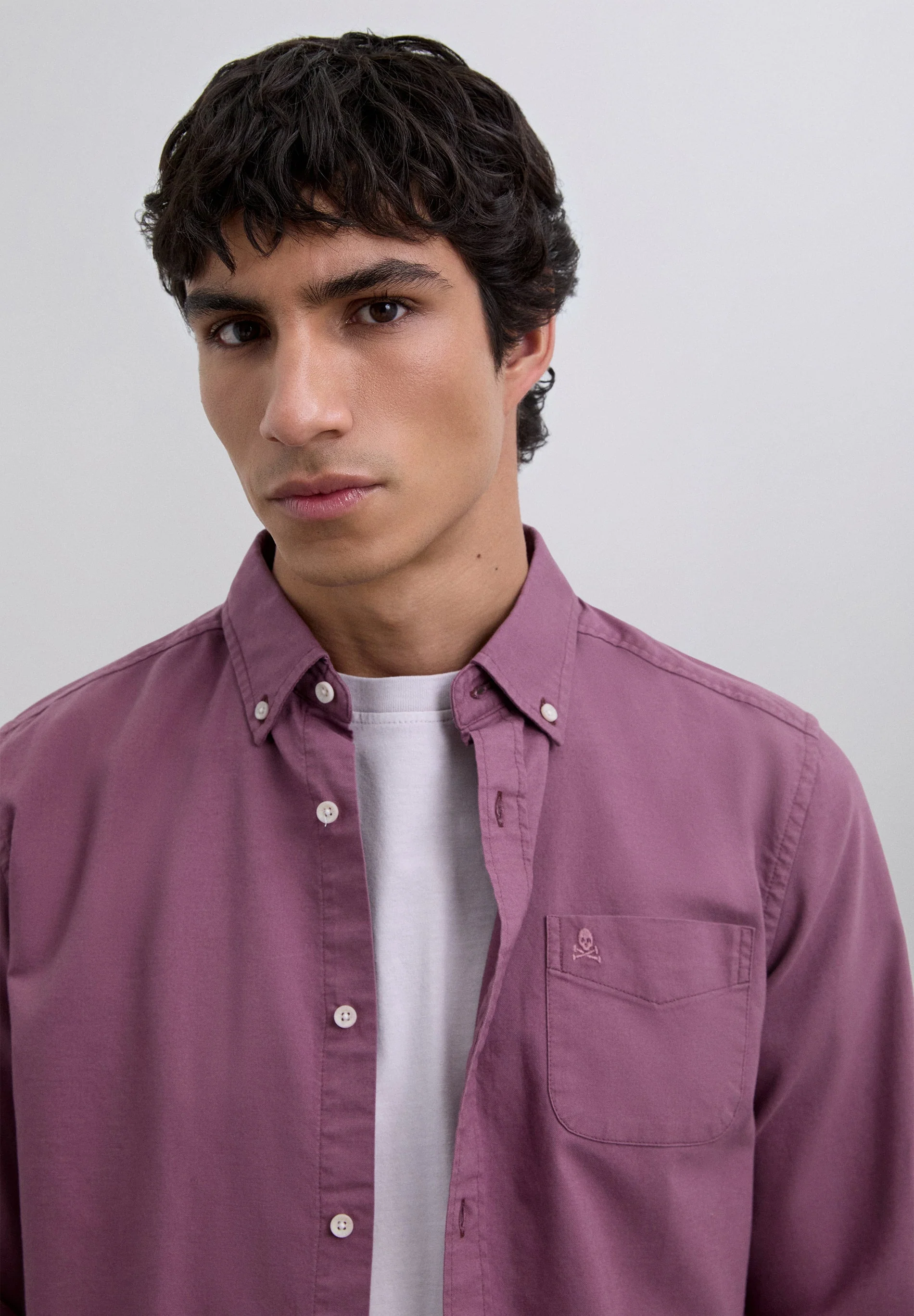 OXFORD SHIRT WITH LOGO POCKET - Image 3