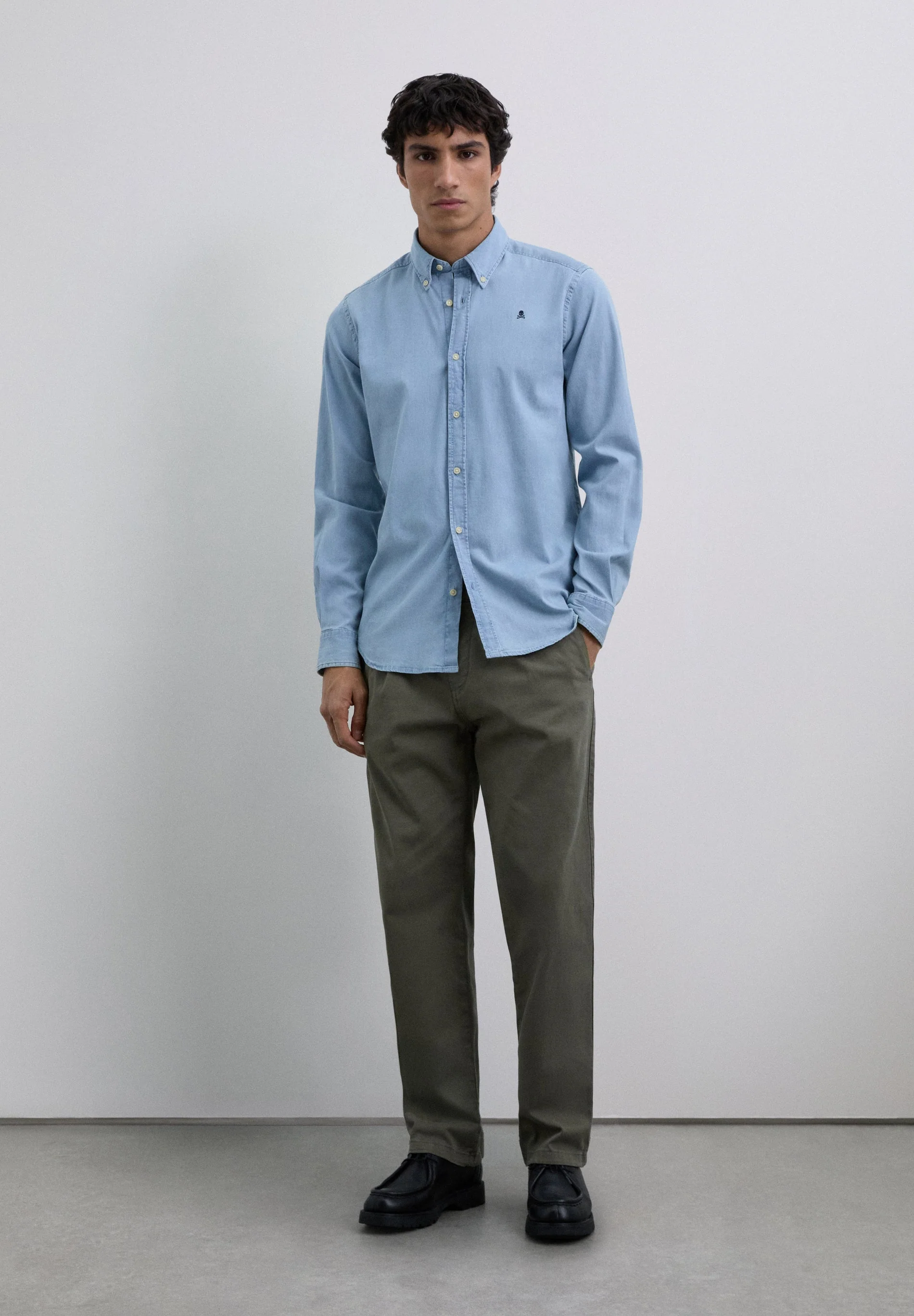 DENIM COTTON SHIRT
