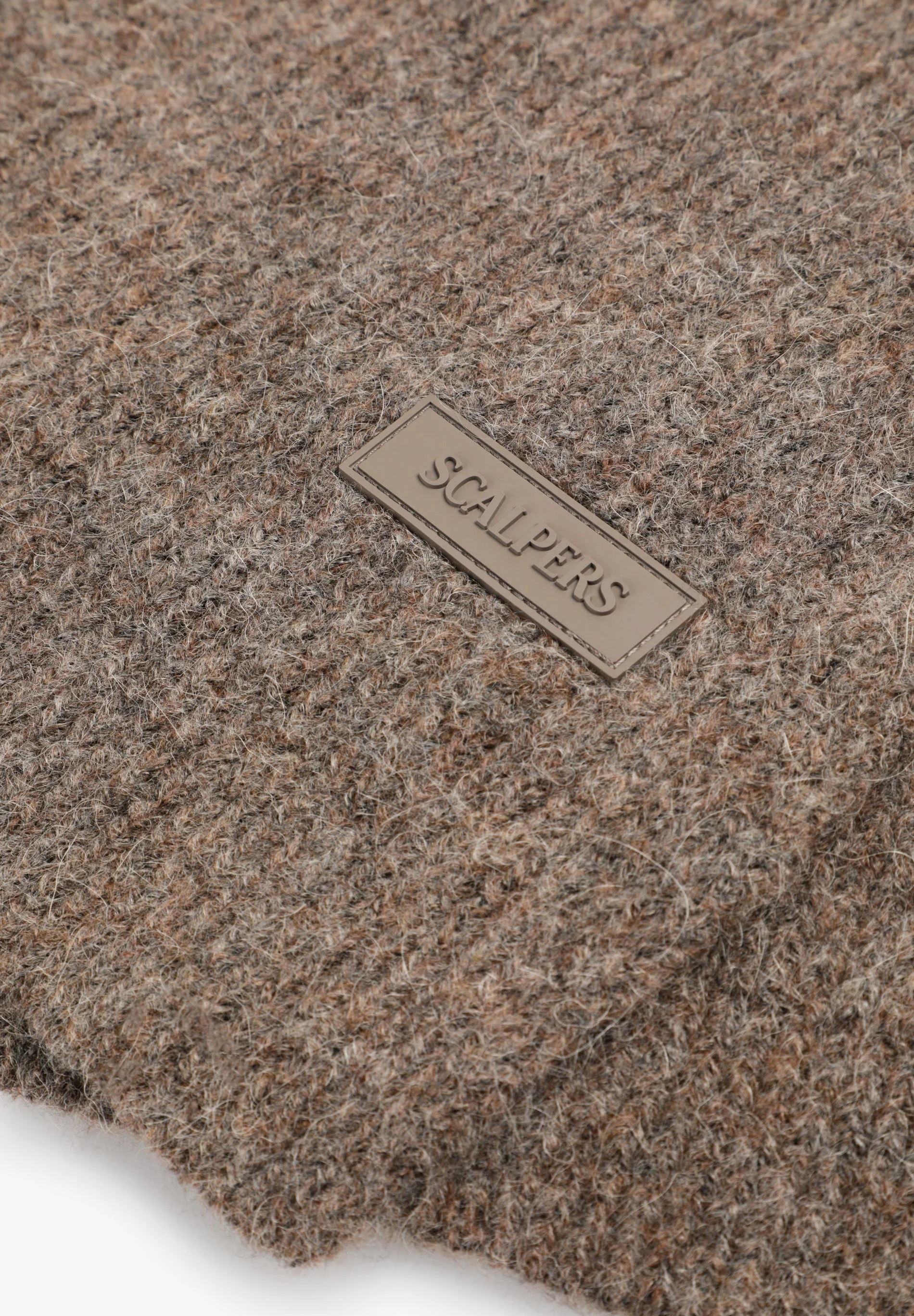 WOOL AND ALPACA BLEND SCARF - Image 3