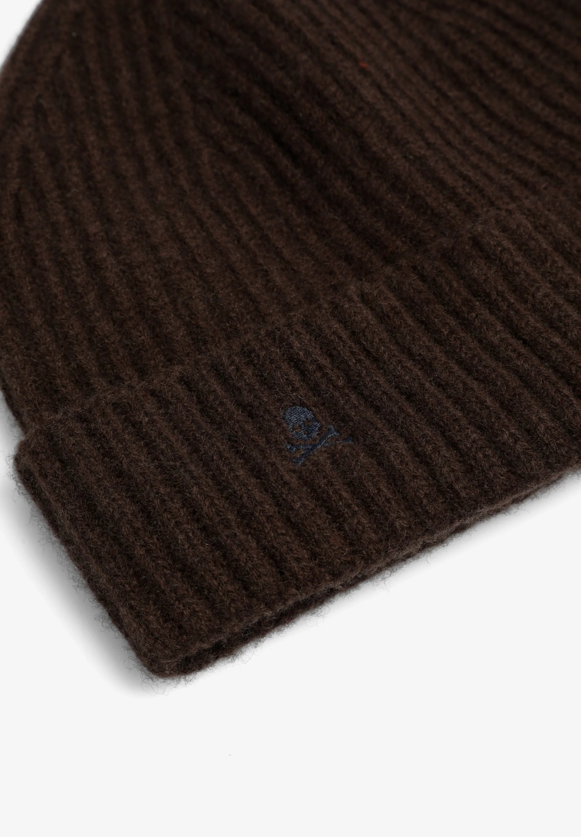 EMBROIDERED WOOL BLEND KNIT HAT - Image 4