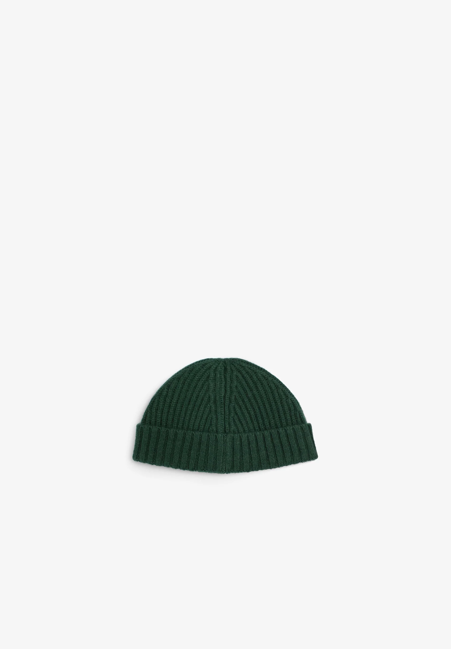 WOOL BLEND RIBBED HAT - Image 2
