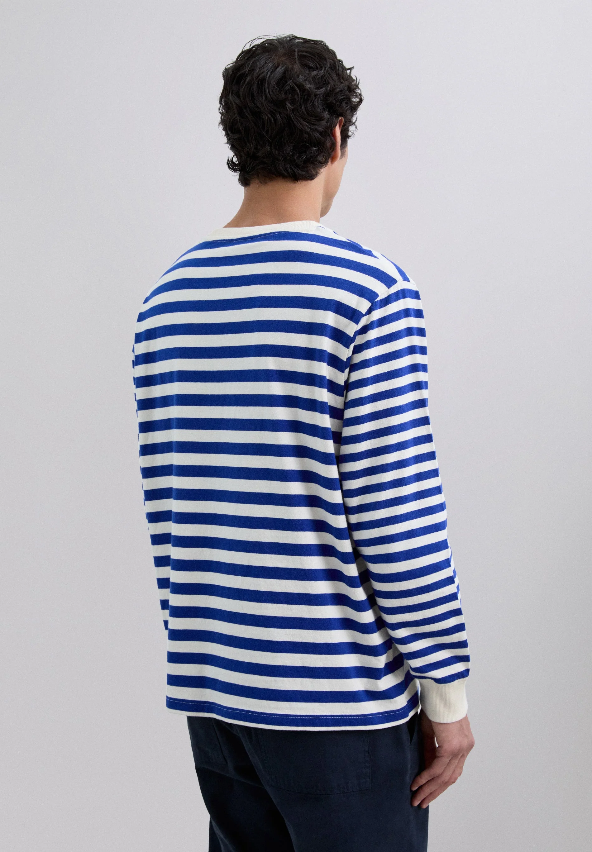 LONG SLEEVE STRIPED T-SHIRT - Image 4