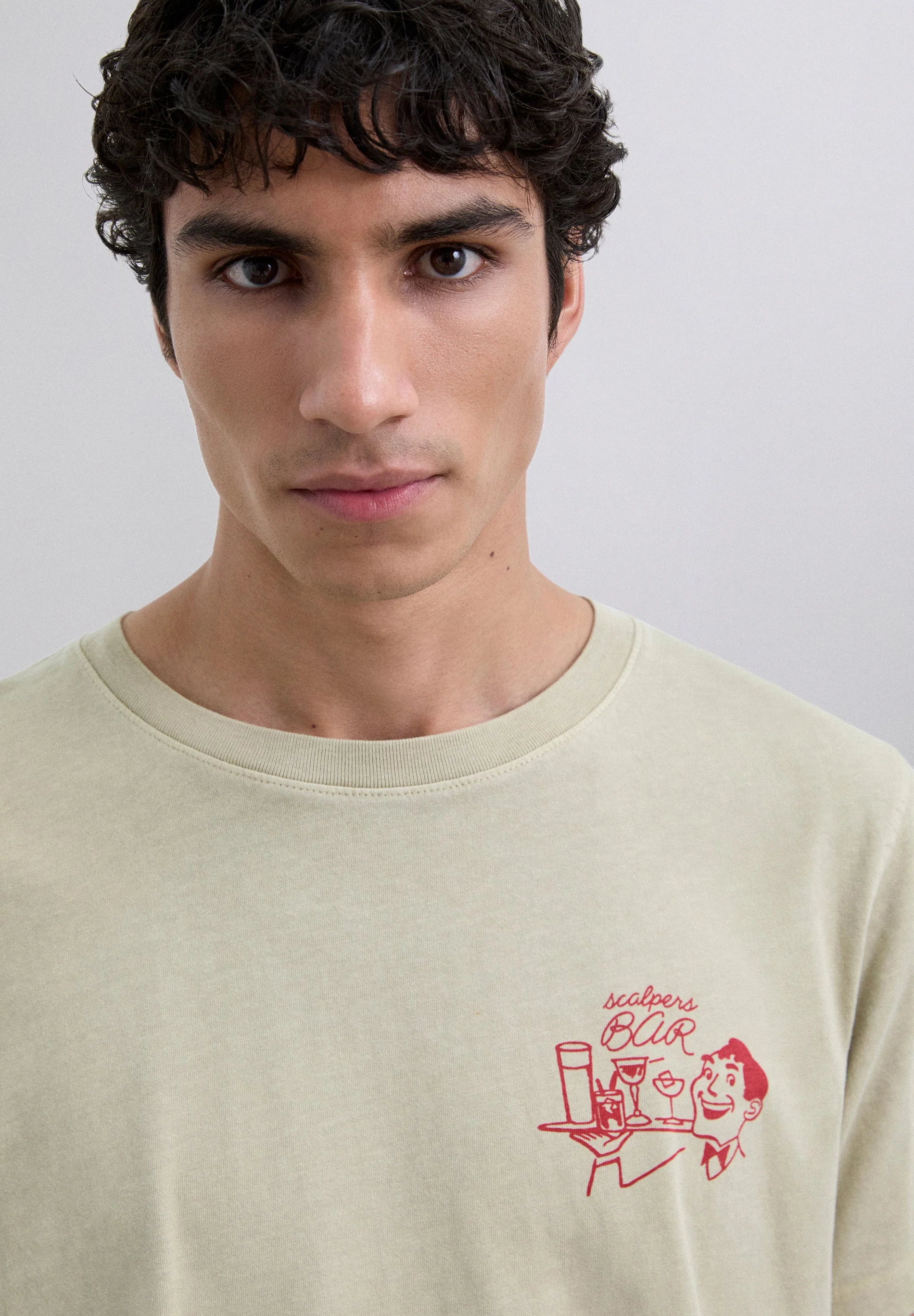 BAR PRINT T-SHIRT - Image 3