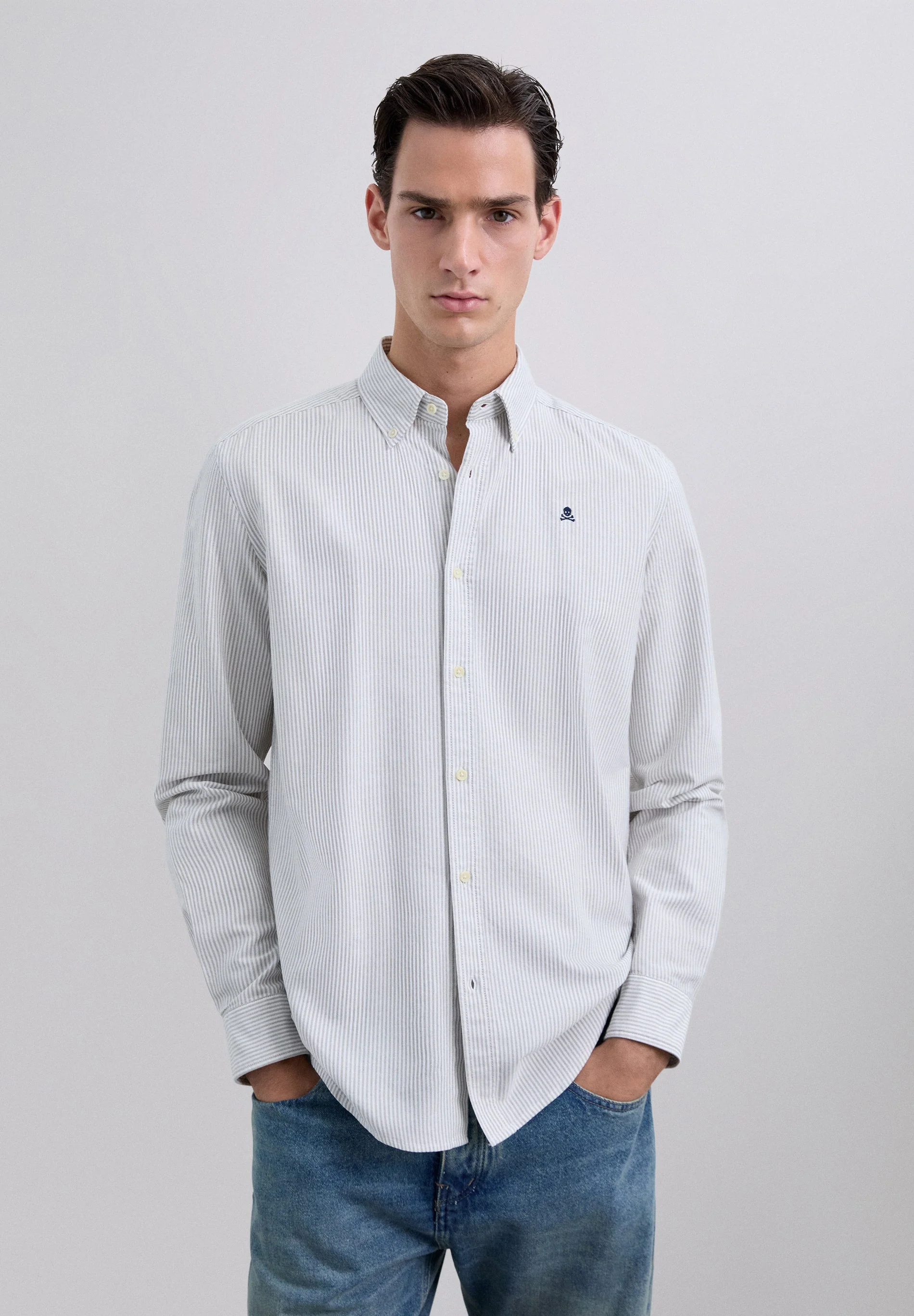 STRIPED COTTON SHIRT