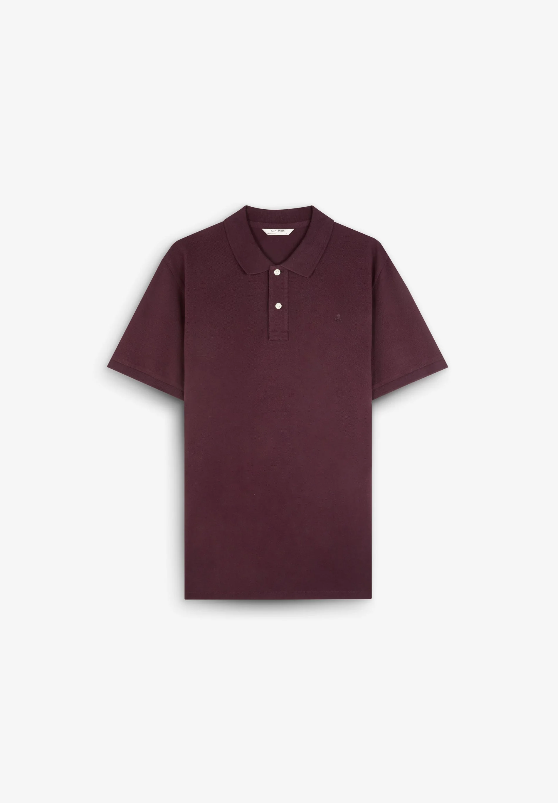 BASIC POLO SHIRT WITH SKULL - Image 4