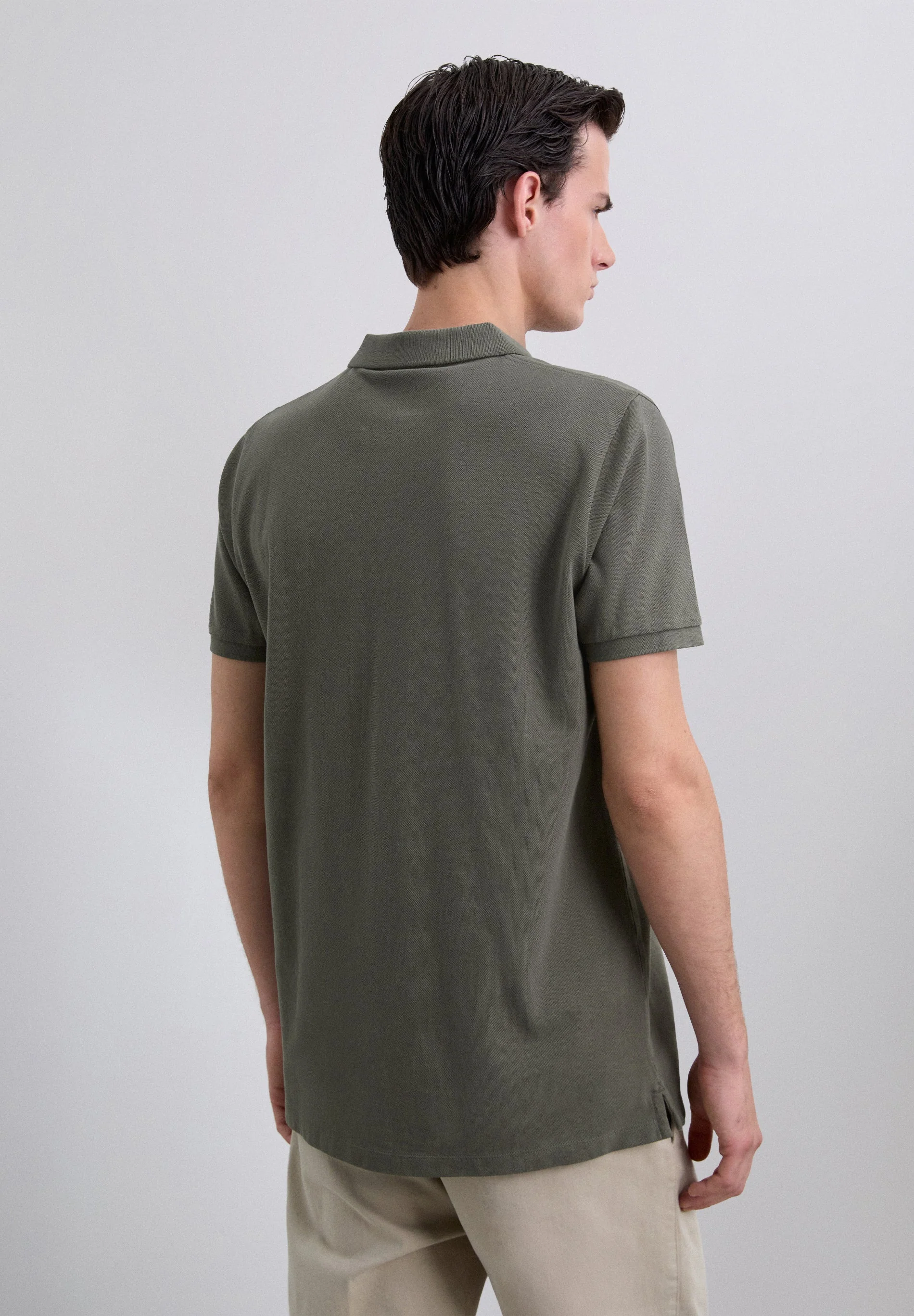 BASIC POLO SHIRT WITH SKULL - Image 3