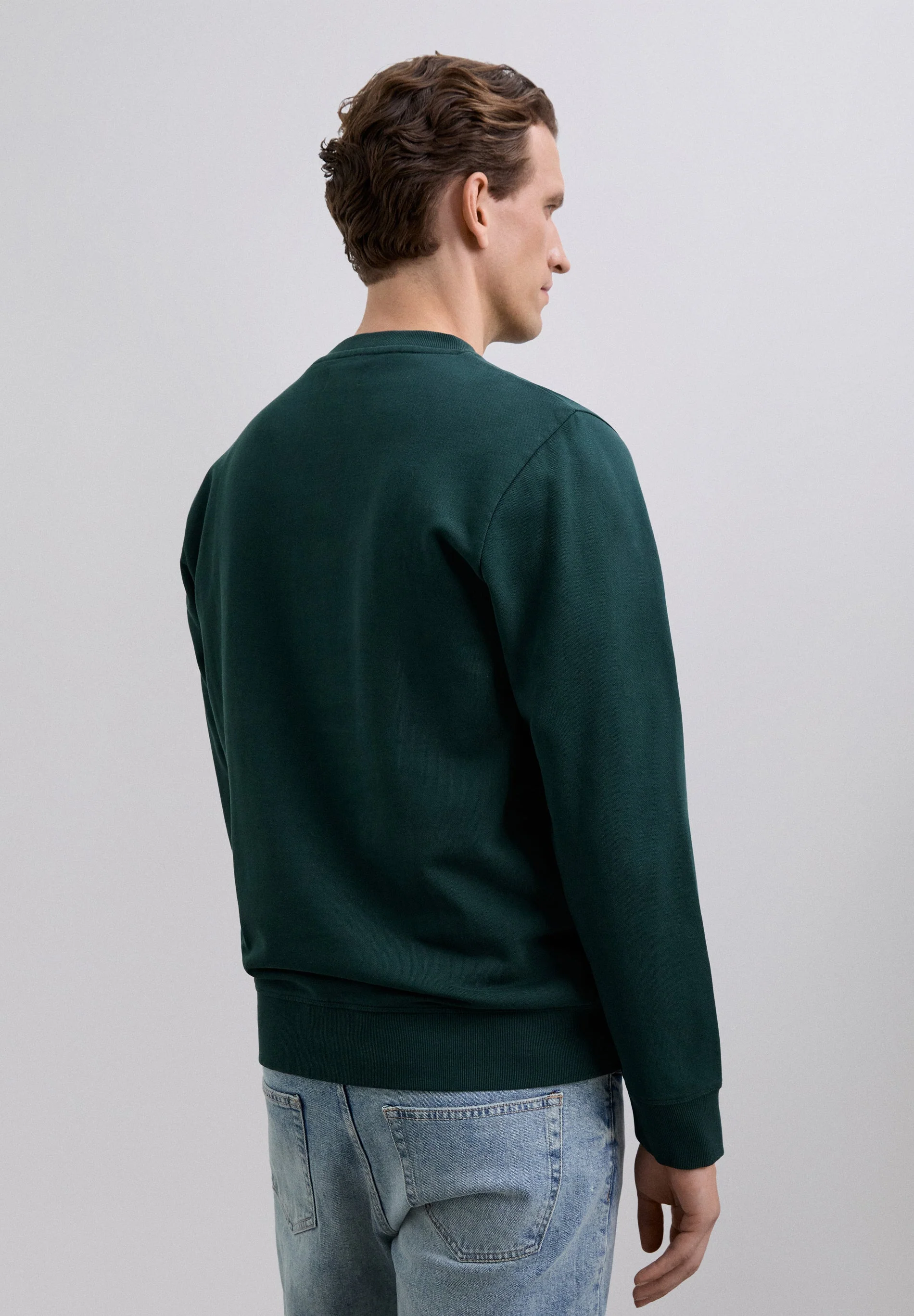 SWEATSHIRT WITH EMBROIDERED SKULL - Image 4