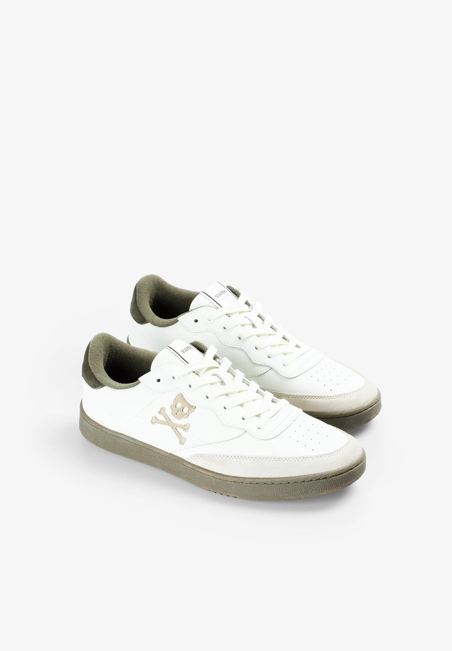 LEATHER SKULL SNEAKERS - Image 2