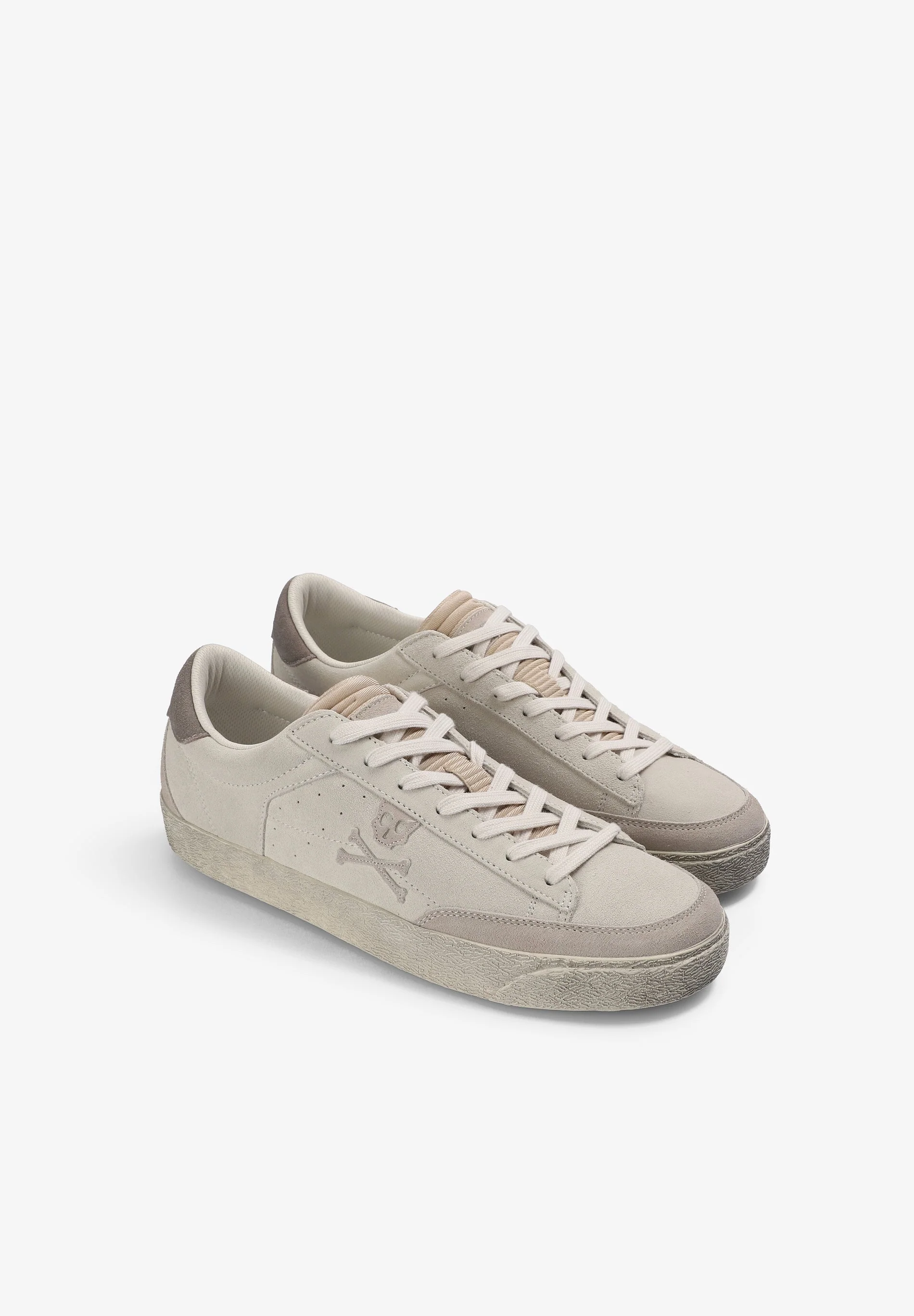 SUEDE SNEAKERS WITH SKULL - Image 2