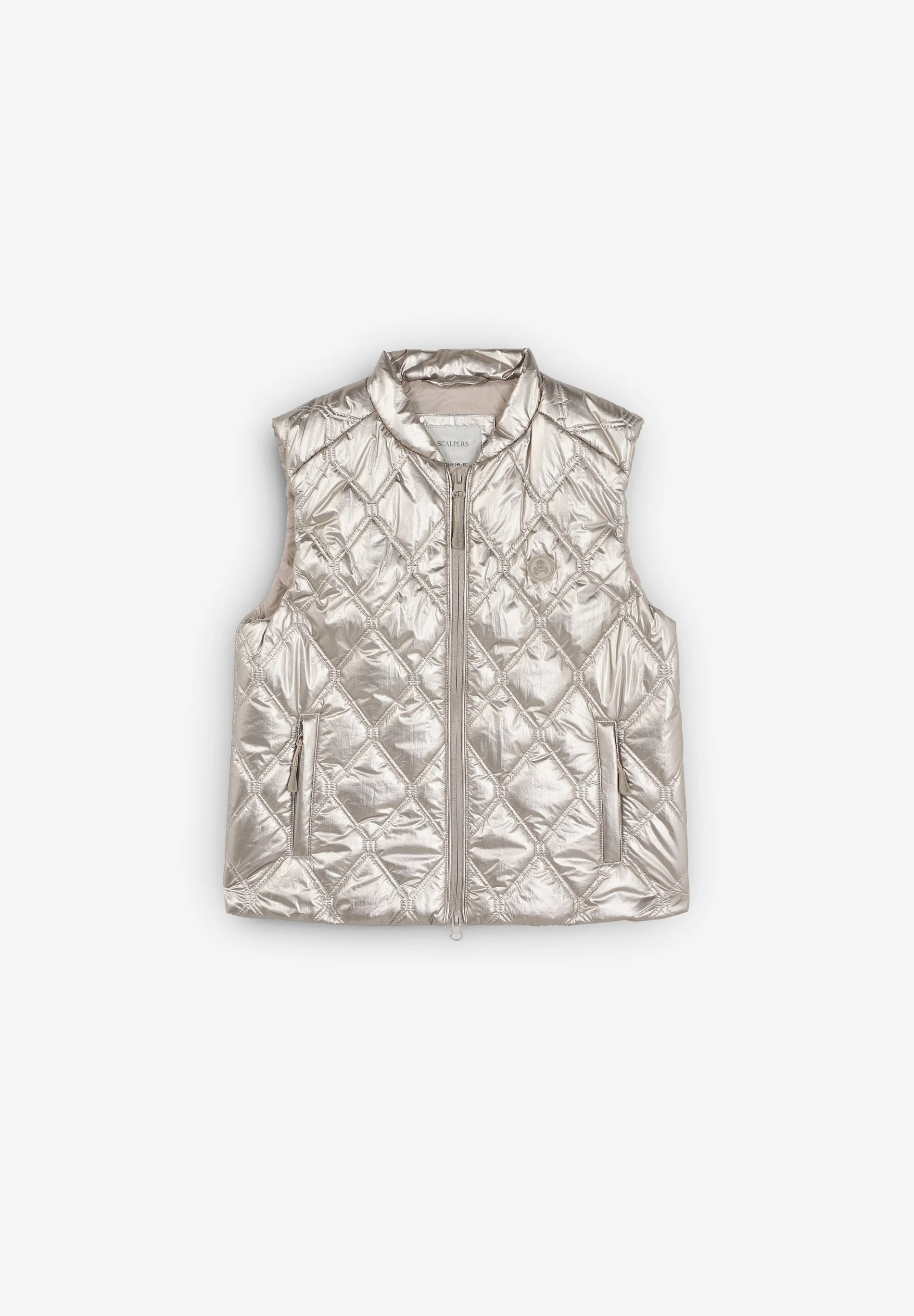 PUFFER VEST WITH SKULL - Image 4