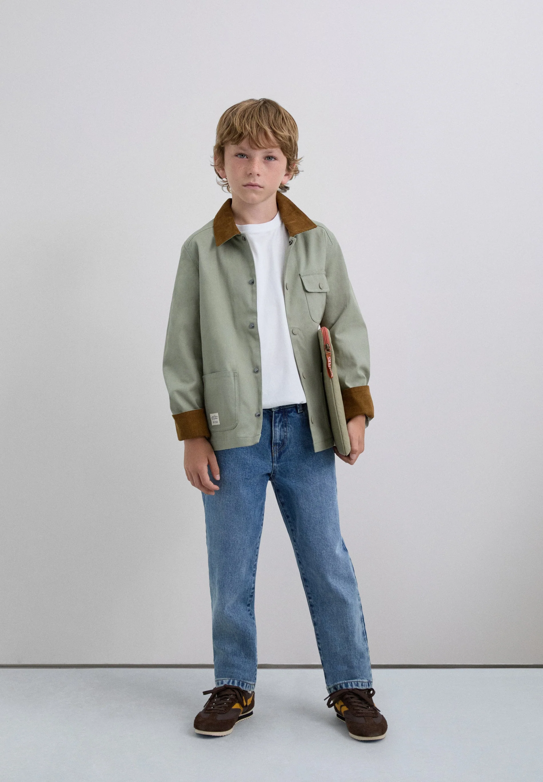 JACKET WITH SHIRT COLLAR - Image 2