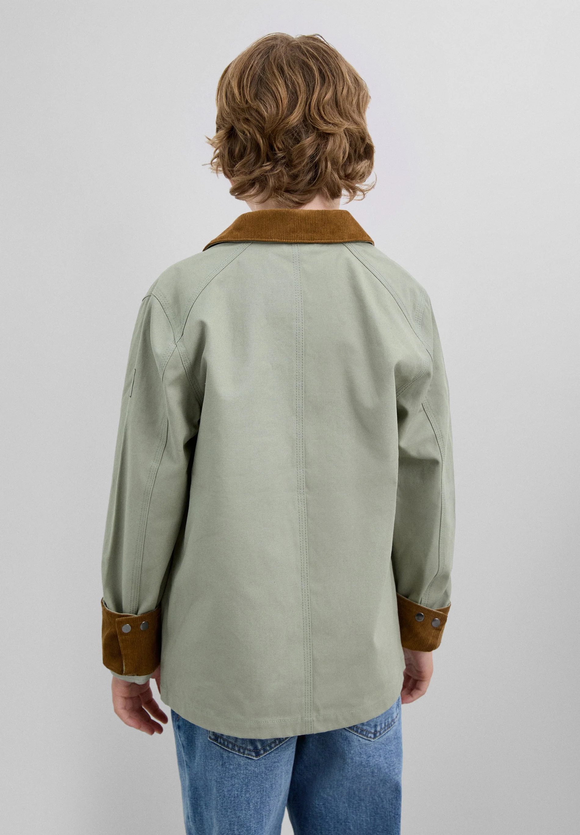JACKET WITH SHIRT COLLAR - Image 5