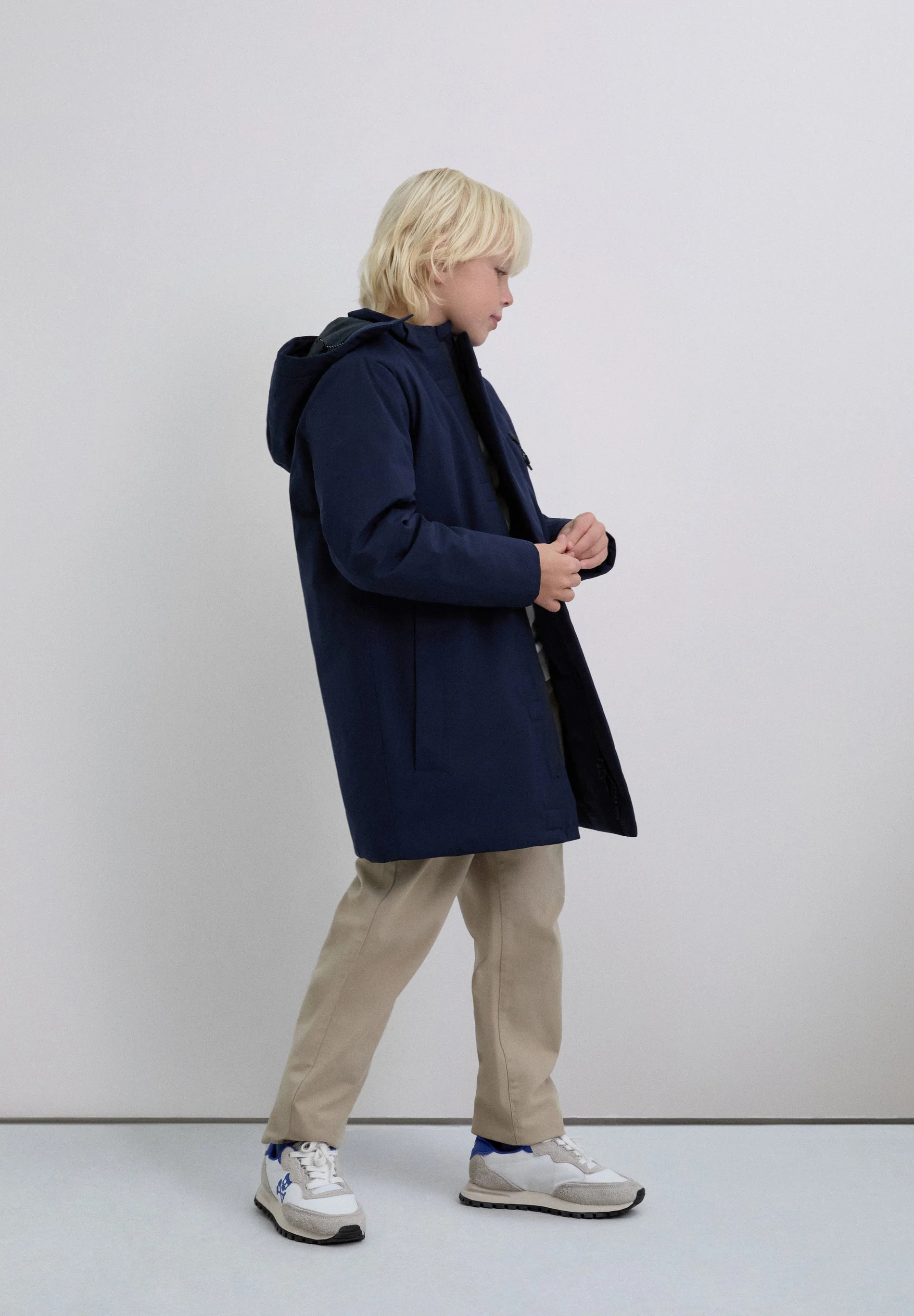 LONG PARKA WITH SIDE PATCH - Image 3