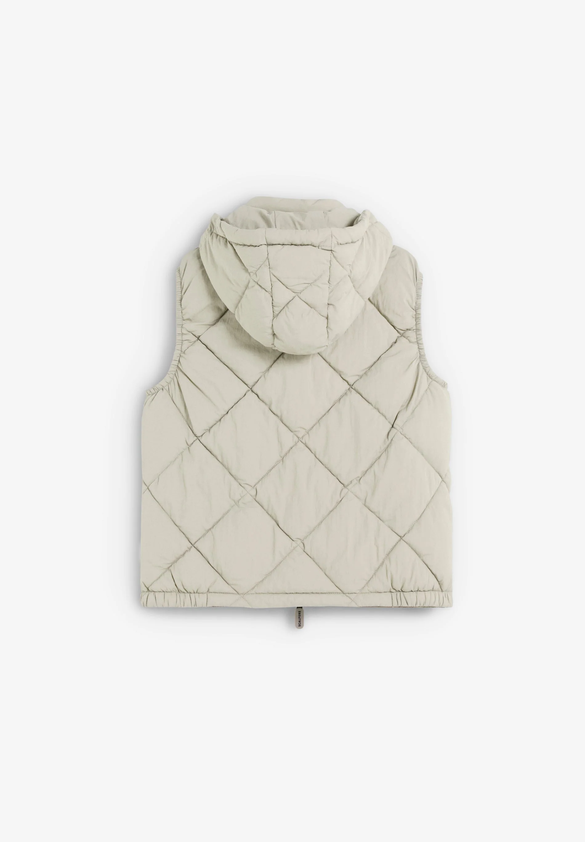 SKULL PUFFER VEST WITH HOOD - Image 6