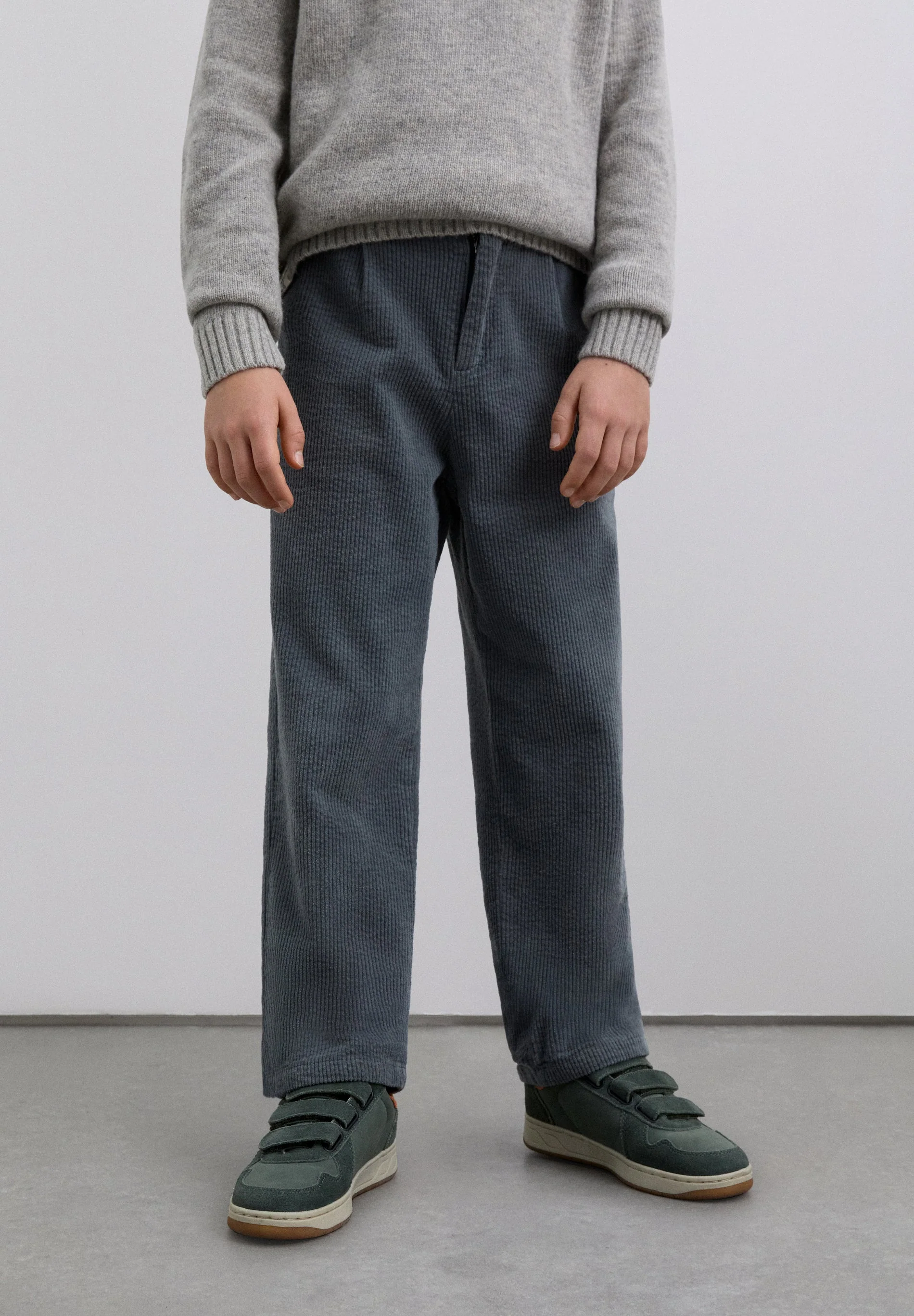 STRAIGHT CUT CORDUROY TROUSERS - Image 2