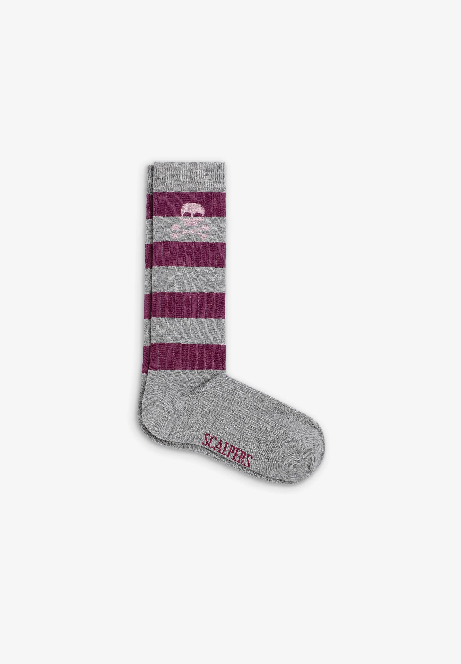 STRIPED SKULL SOCKS