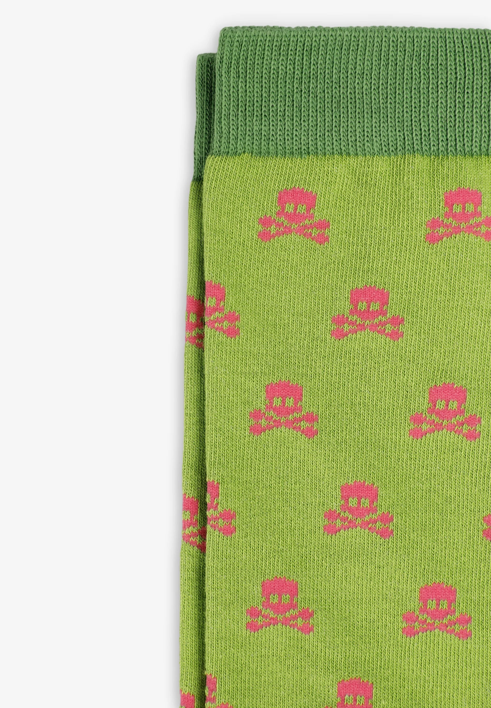 SKULL PRINT SOCKS - Image 2