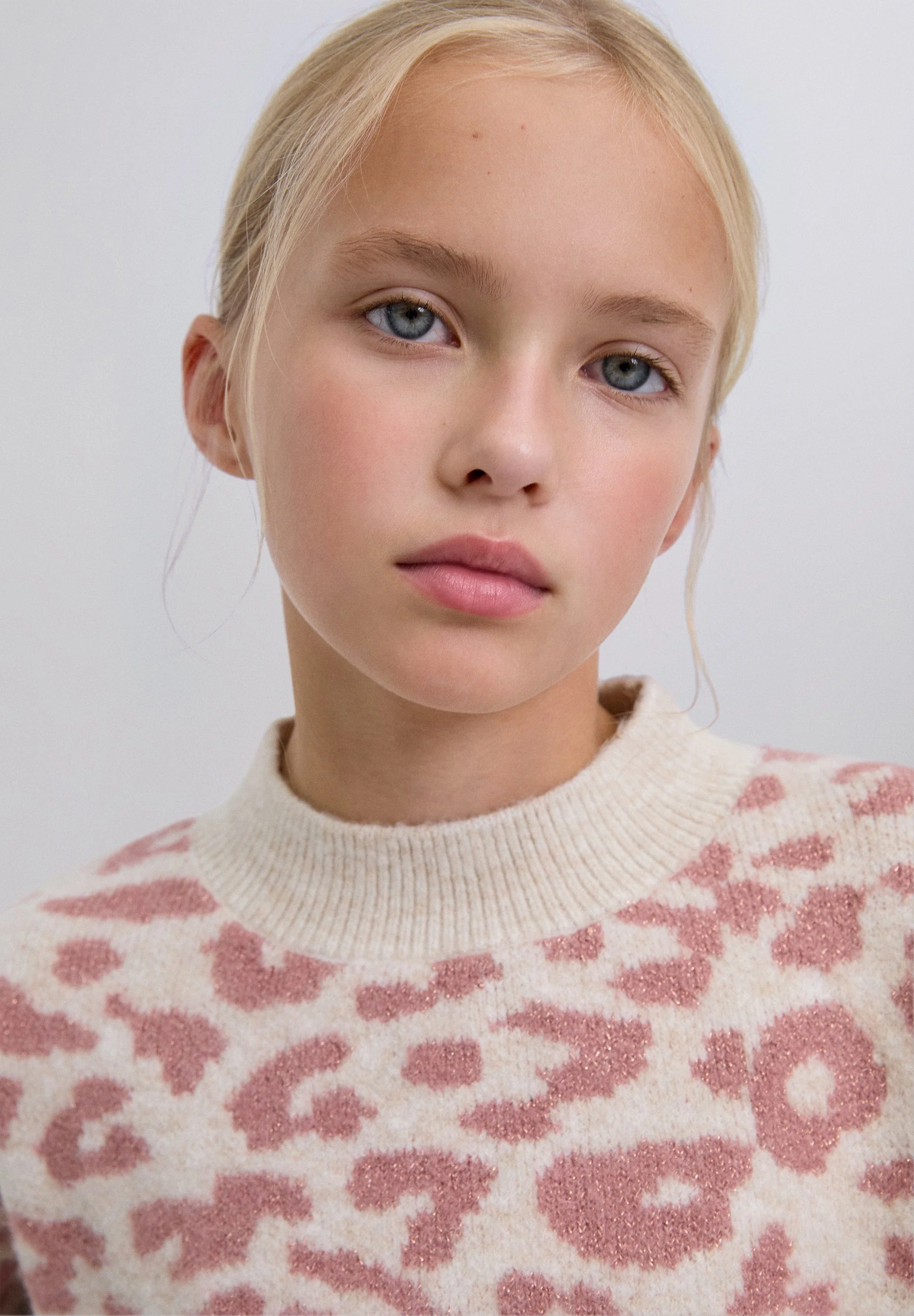 ANIMAL PRINT KNIT SWEATER - Image 3