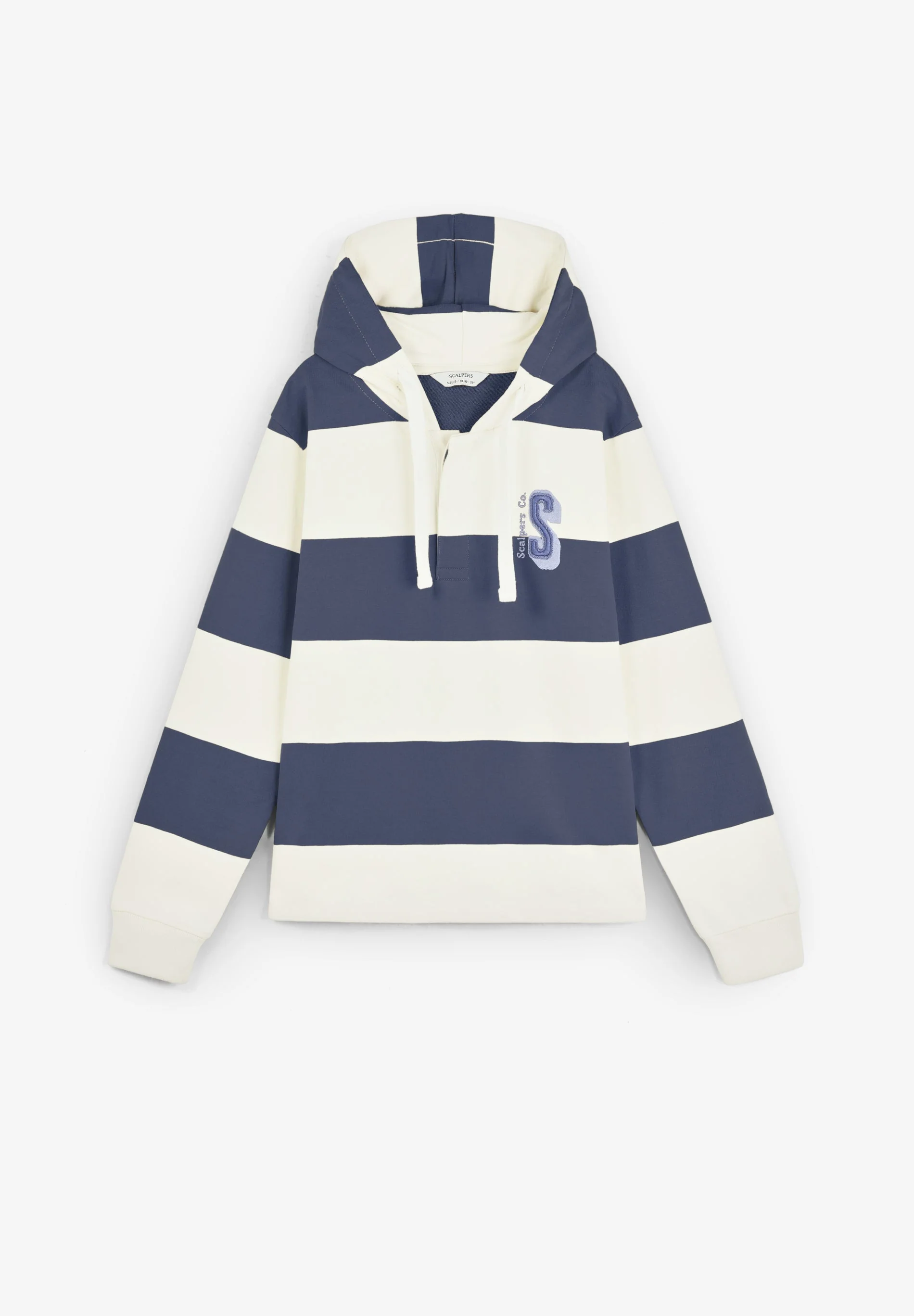 STRIPED HOODIE WITH SKULL - Image 6