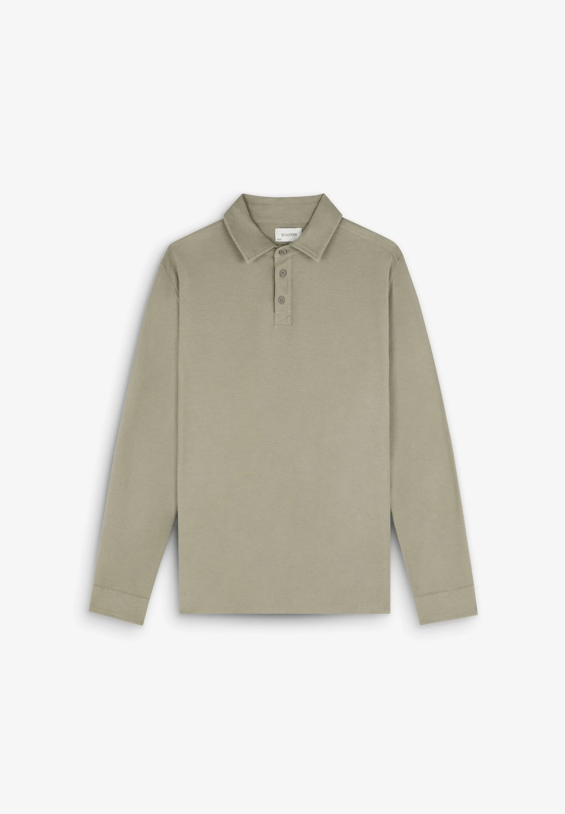 LONG SLEEVE POLO SHIRT - Image 5