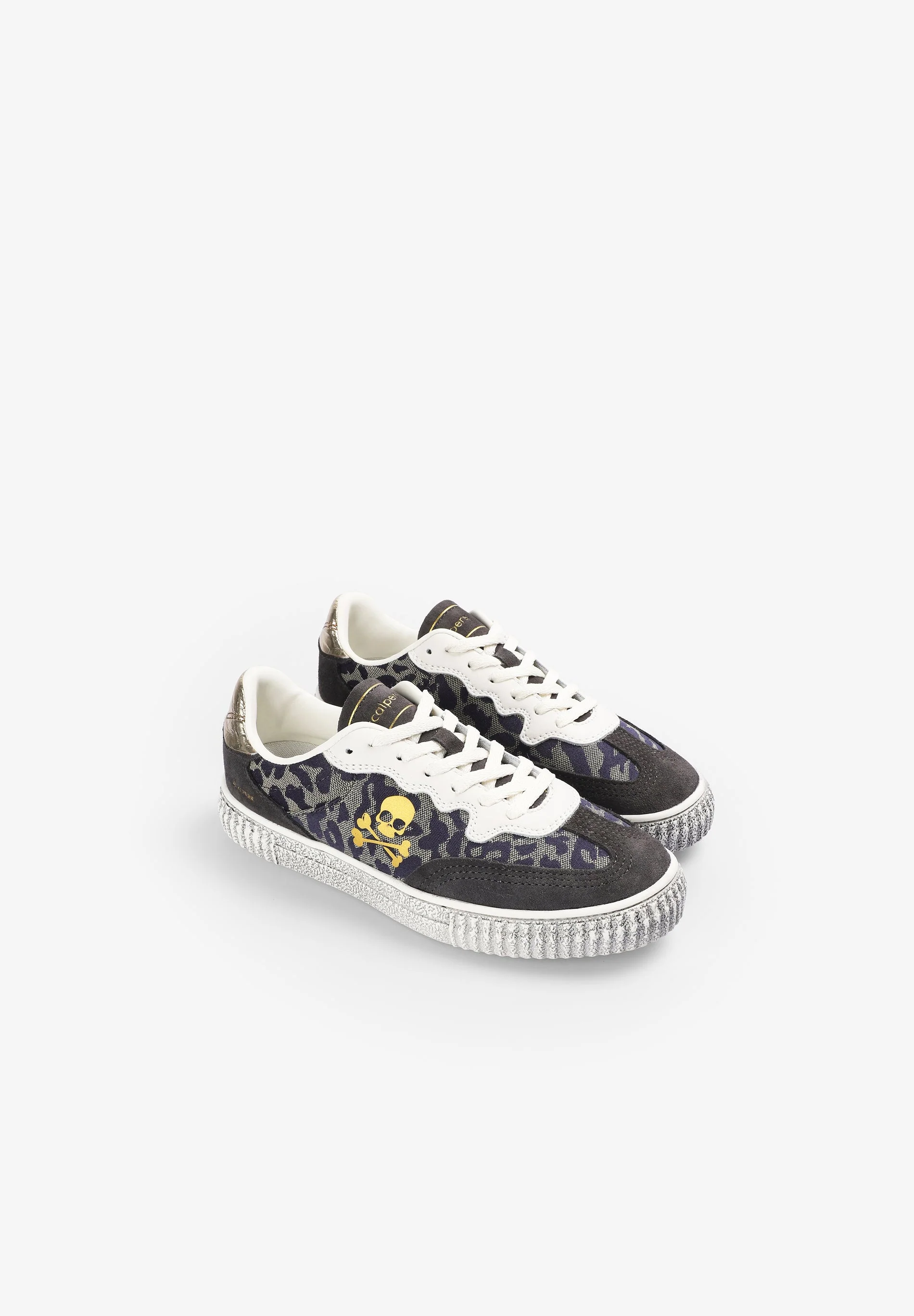 SNEAKERS WITH ANIMAL PRINT SKULL - Image 2
