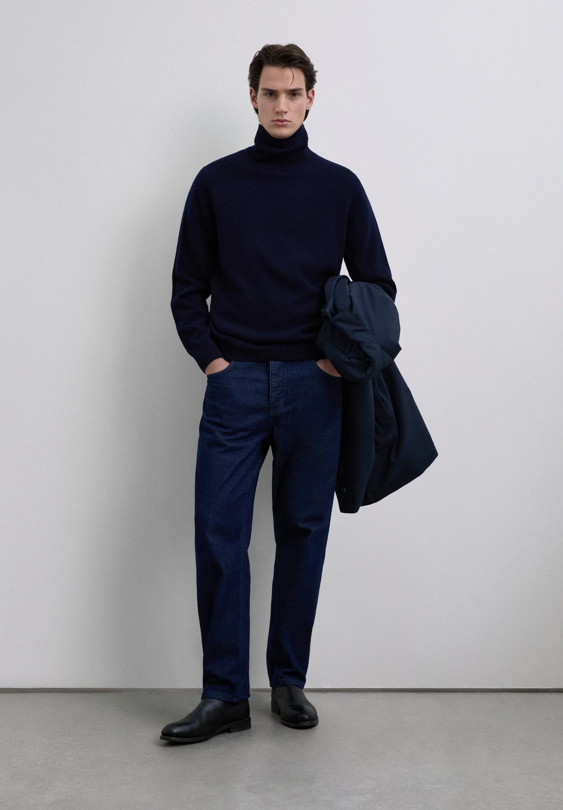 HIGH NECK WOOL SWEATER - Image 2