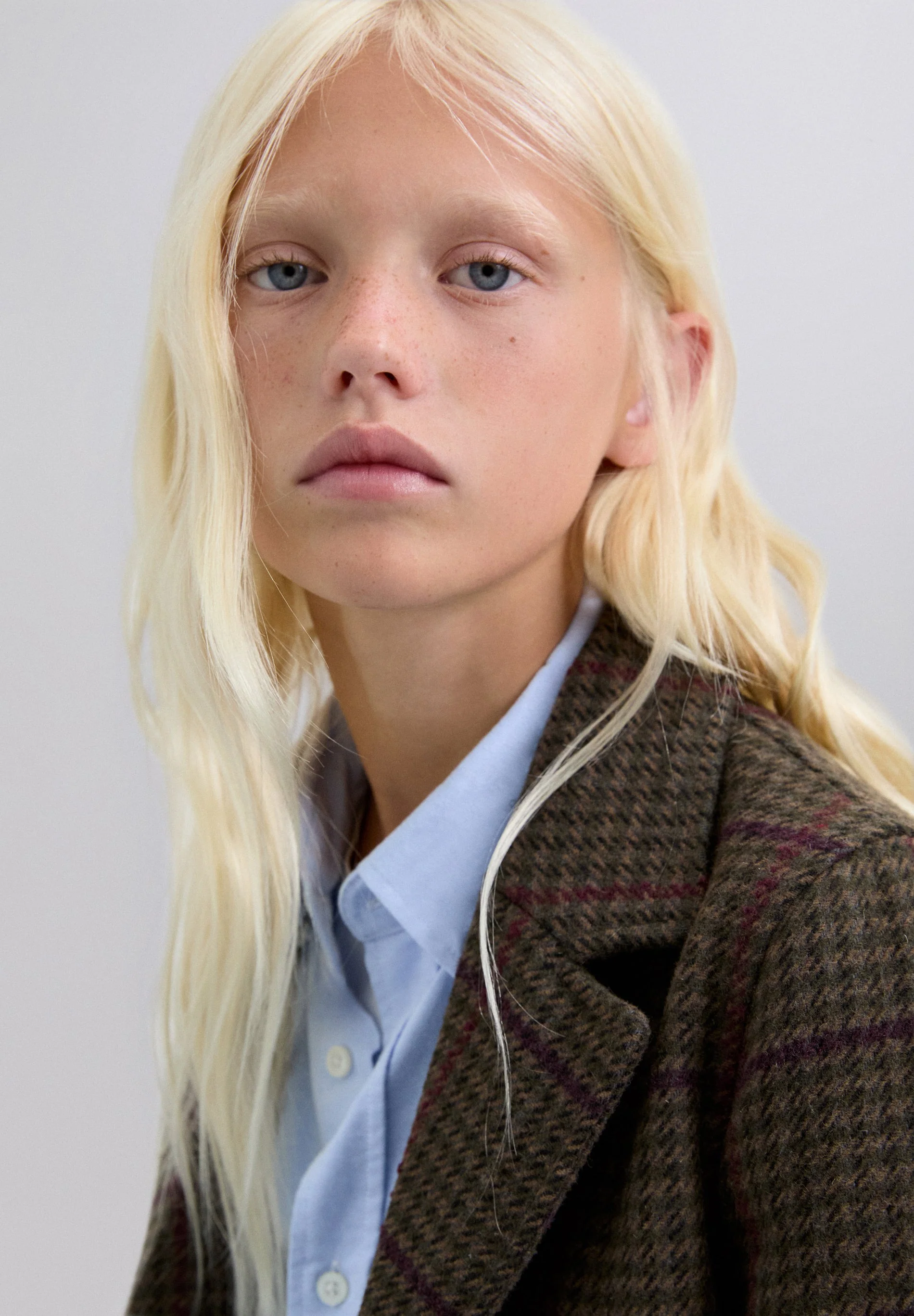 CHECK CLOTH COAT - Image 4