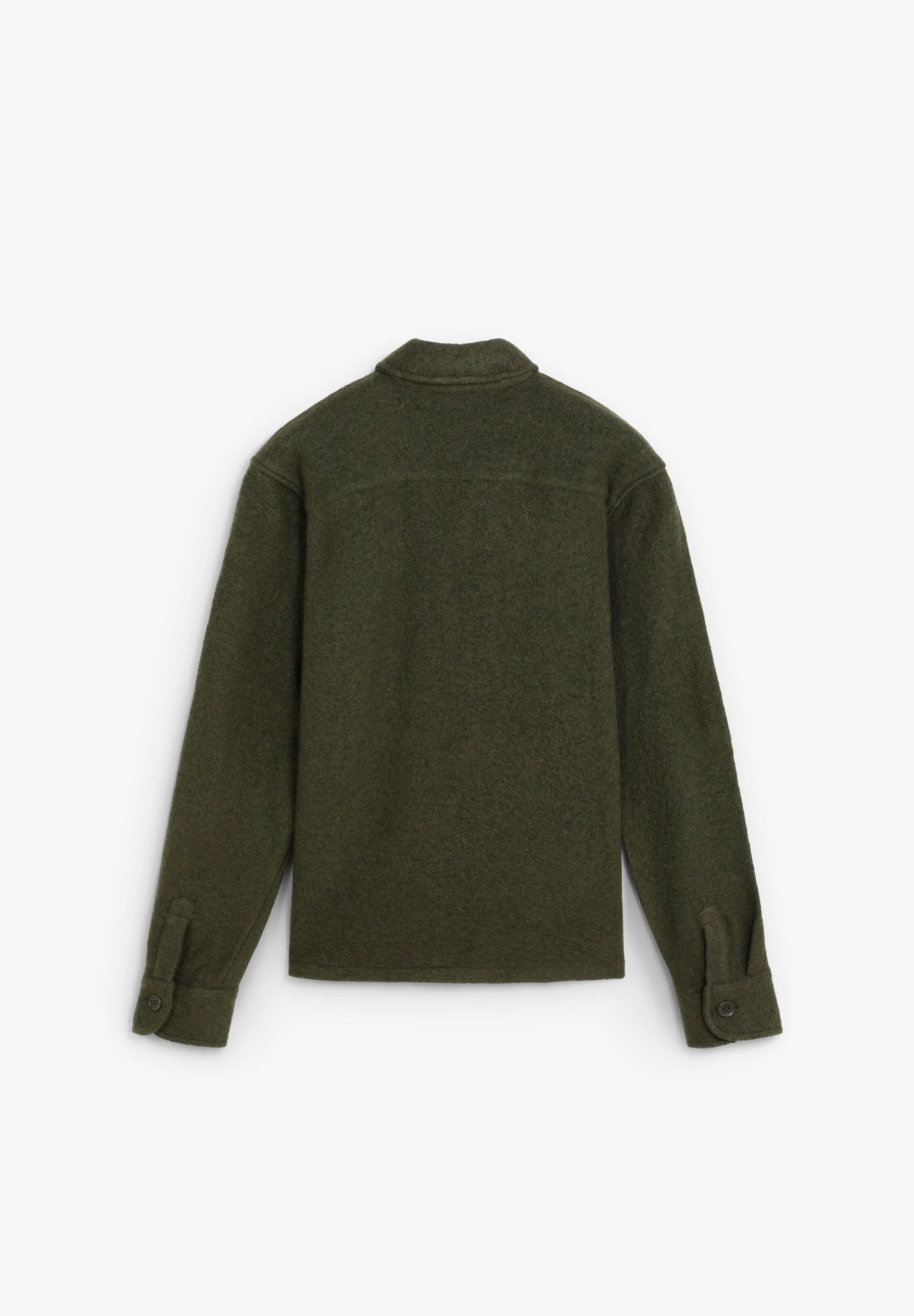 WOOL OVERSHIRT WITH POCKETS - Image 8