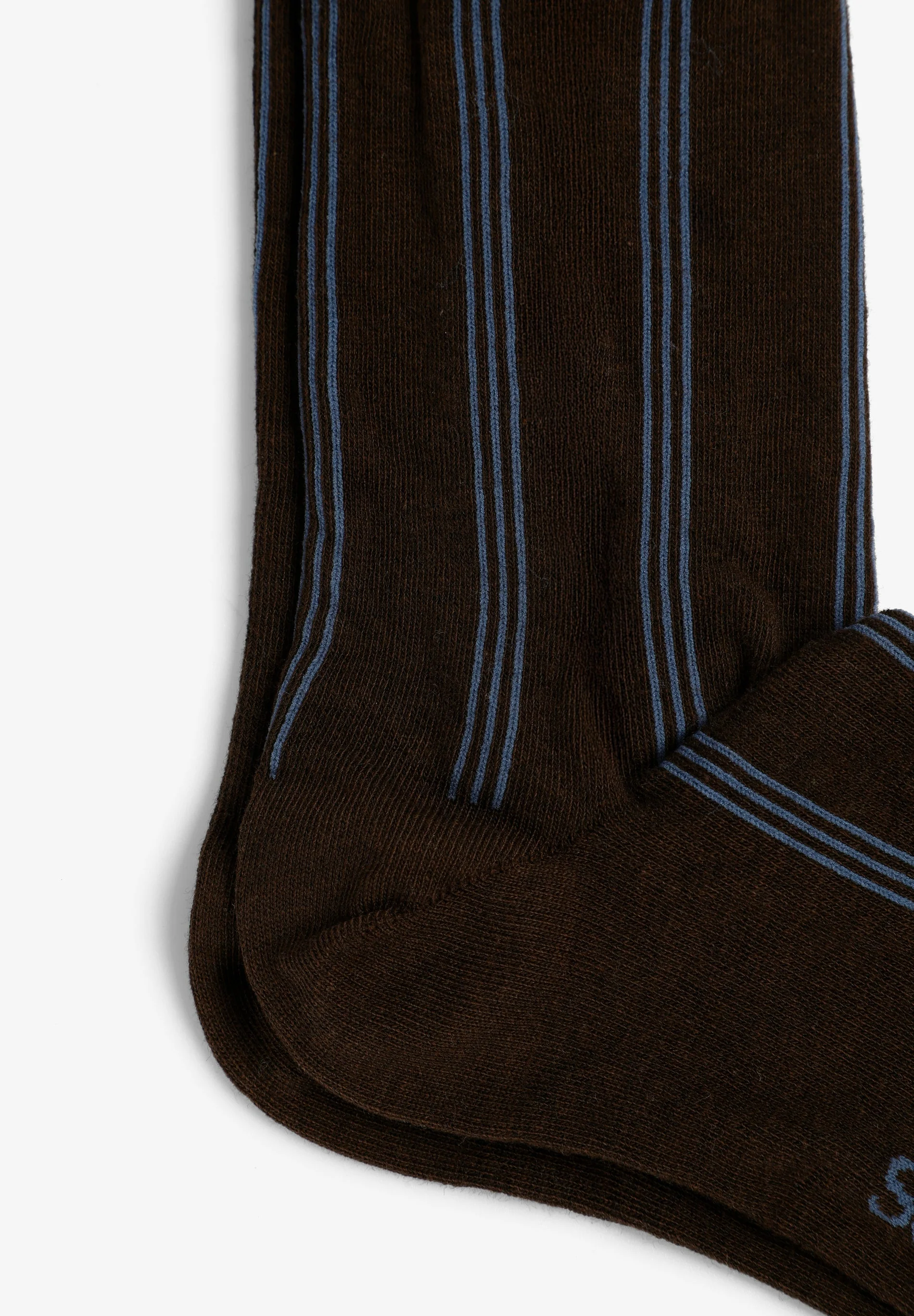 CONTRAST STRIPED EMBROIDERED SOCKS - Image 3