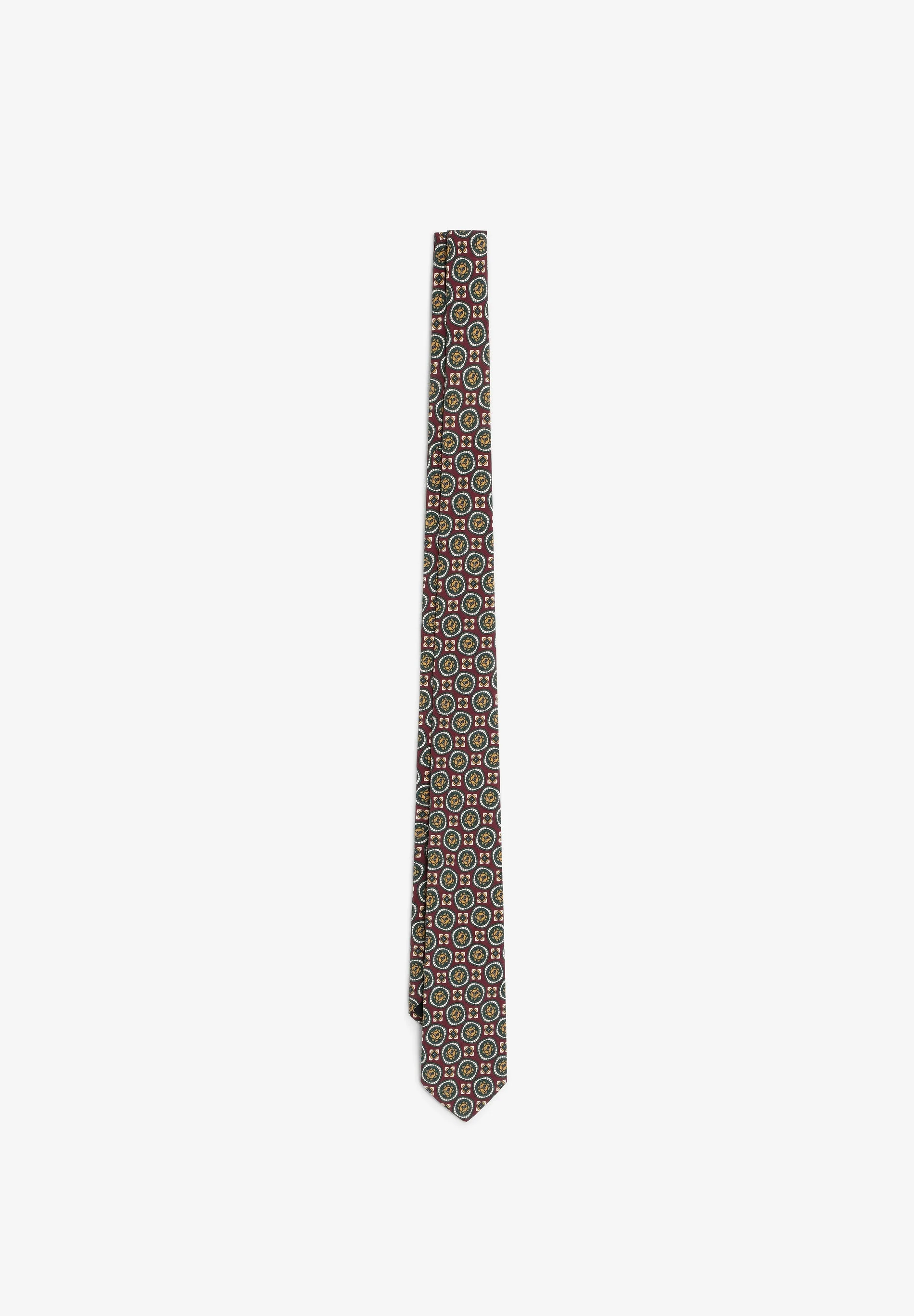 PRINTED SILK TIE