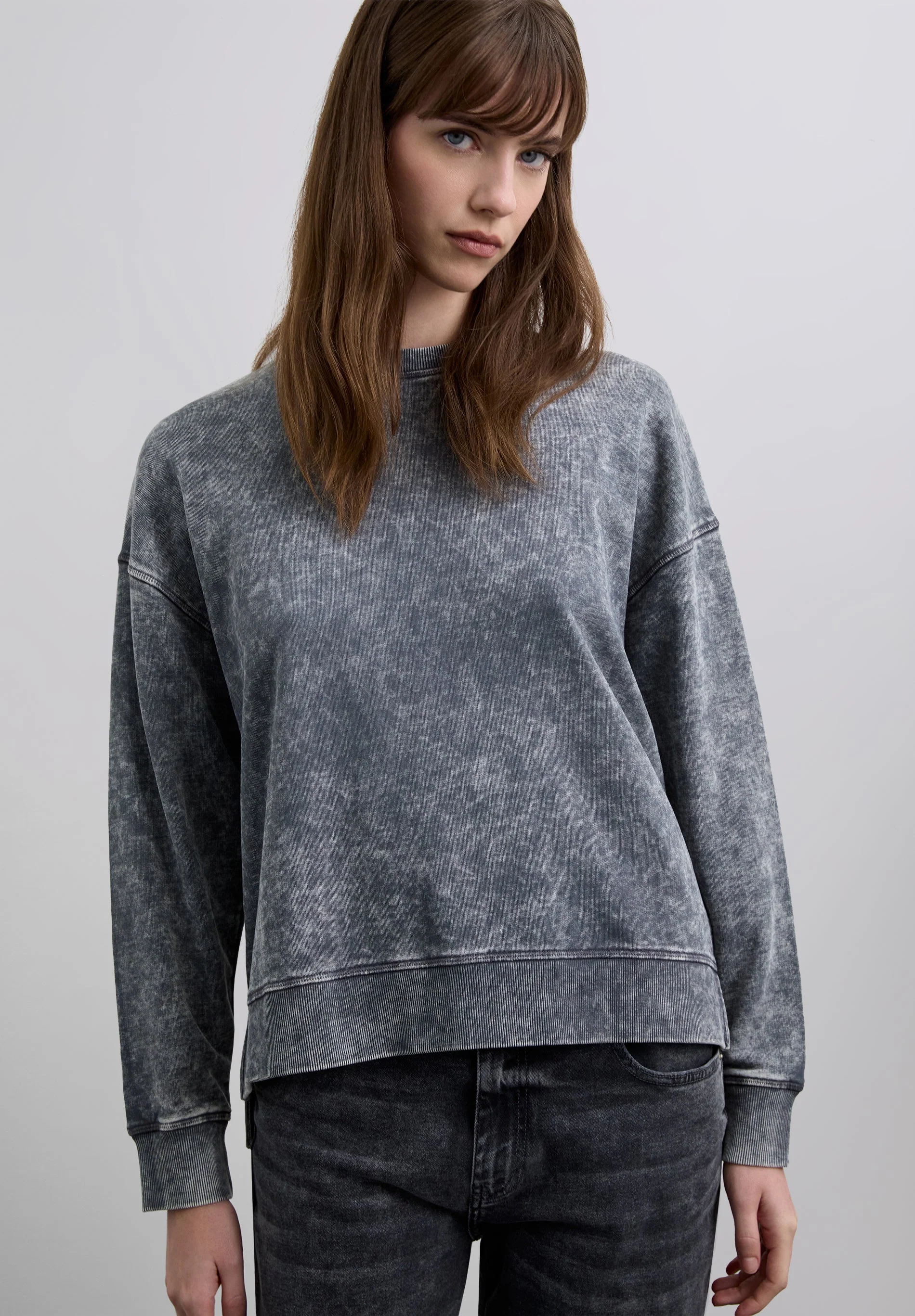 MARBLE-EFFECT SWEATSHIRT - Image 2