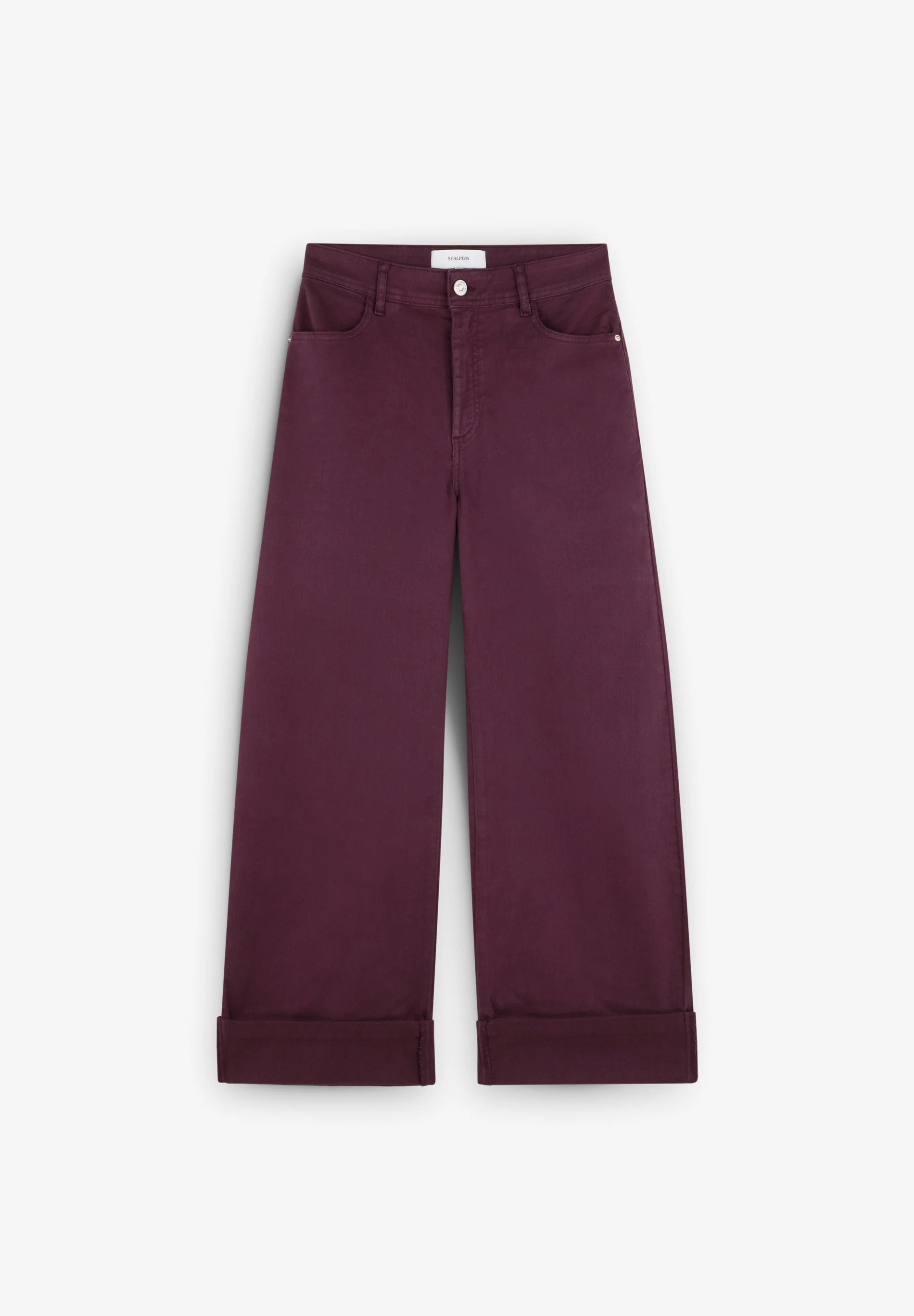 DENIM CULOTTE TROUSERS - Image 4
