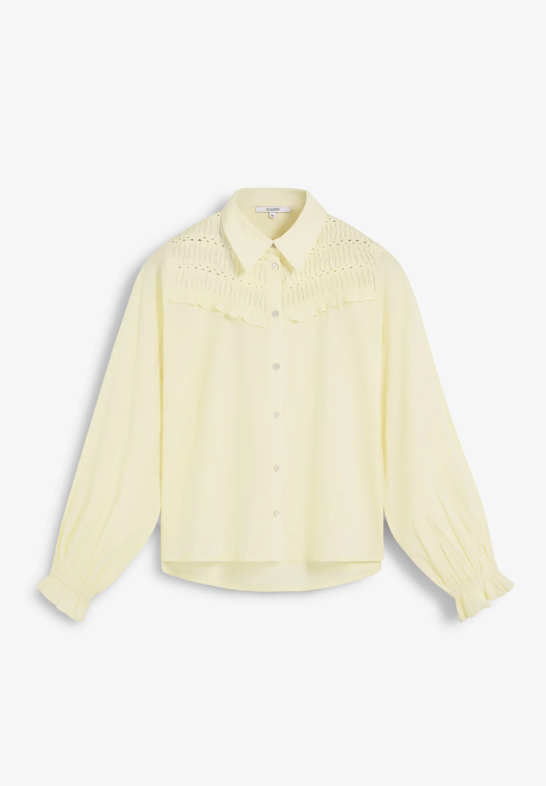 BLOUSE WITH YOKE DETAIL - Image 5