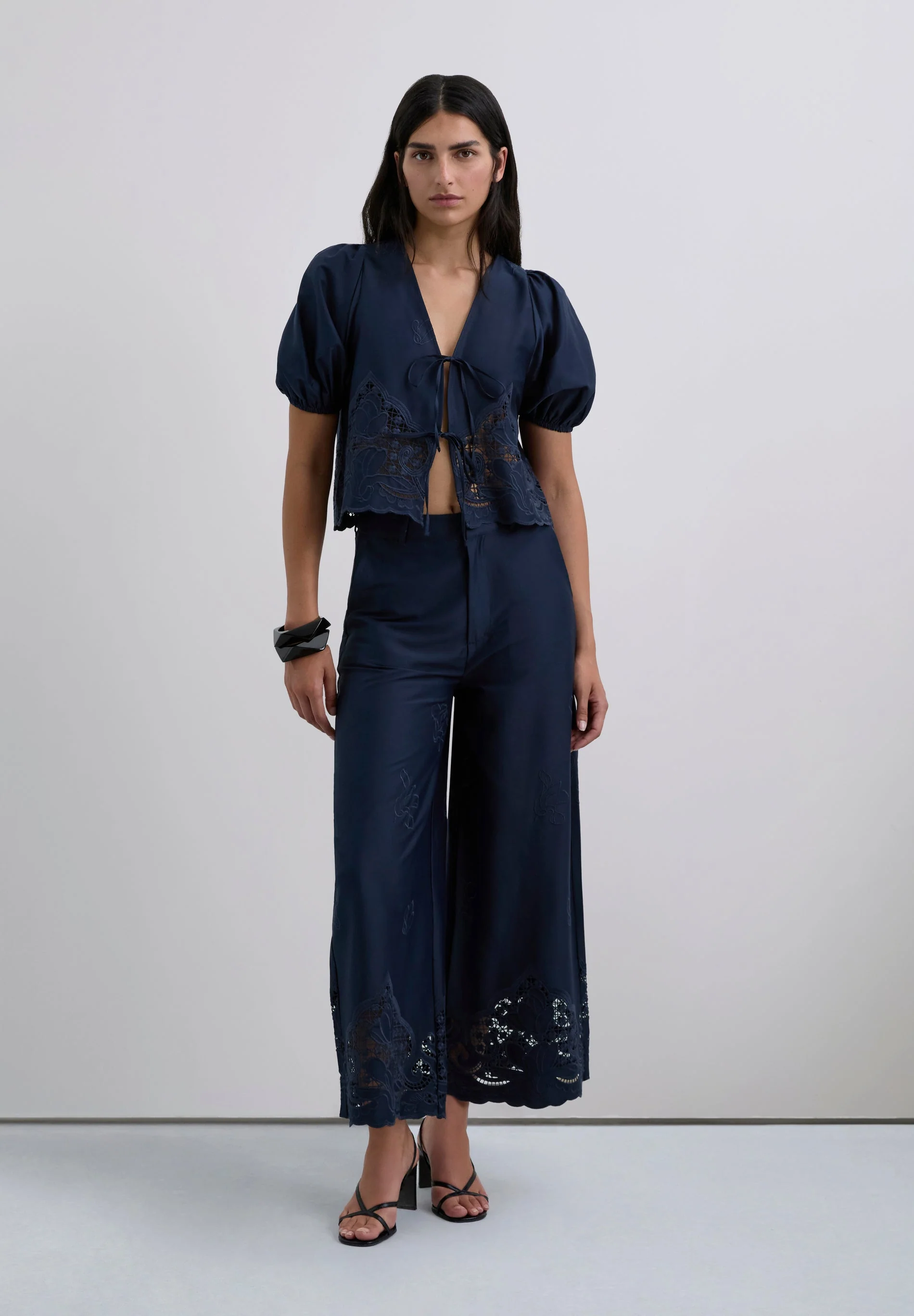 EMBROIDERED CULOTTES